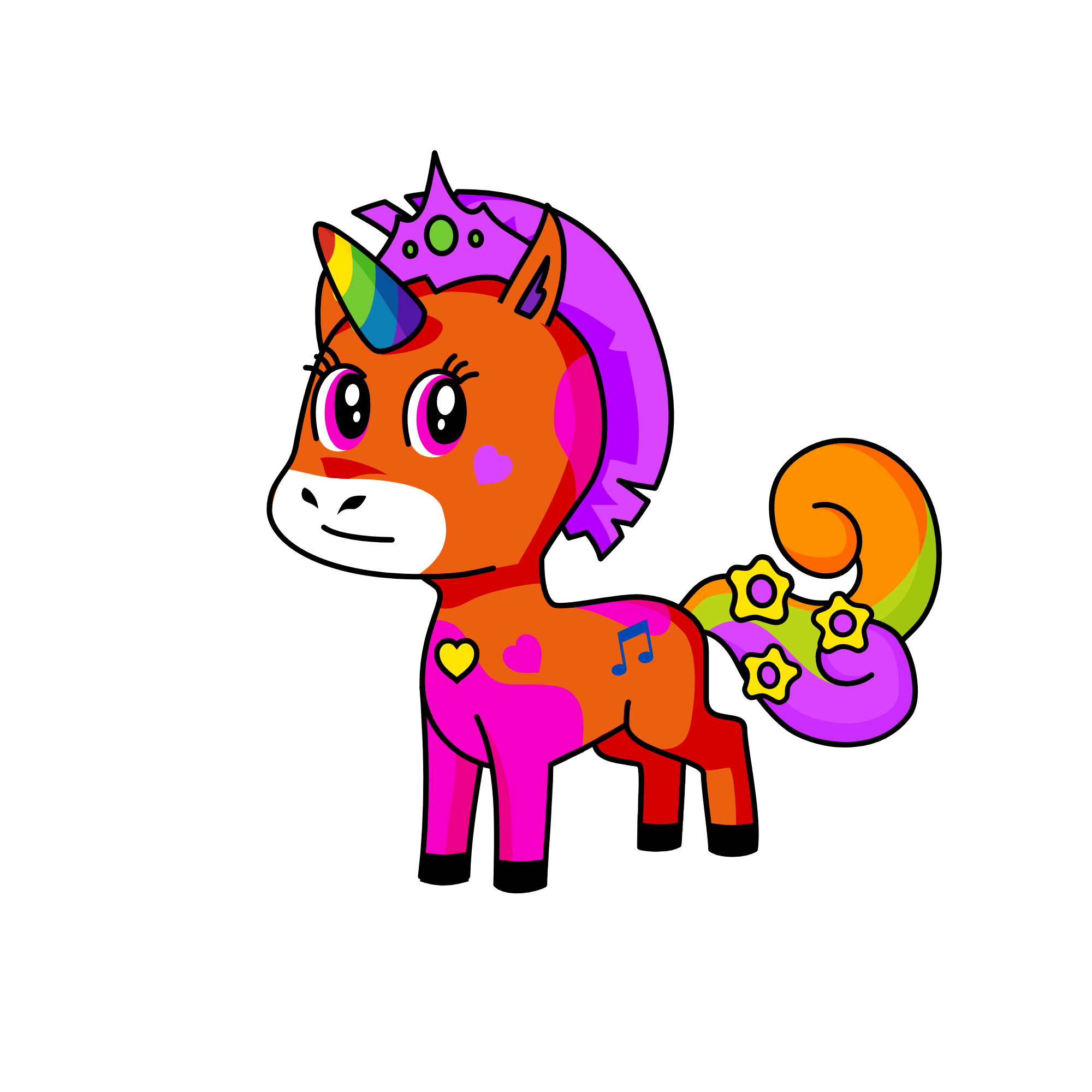 Unicorn lana, the unicorn