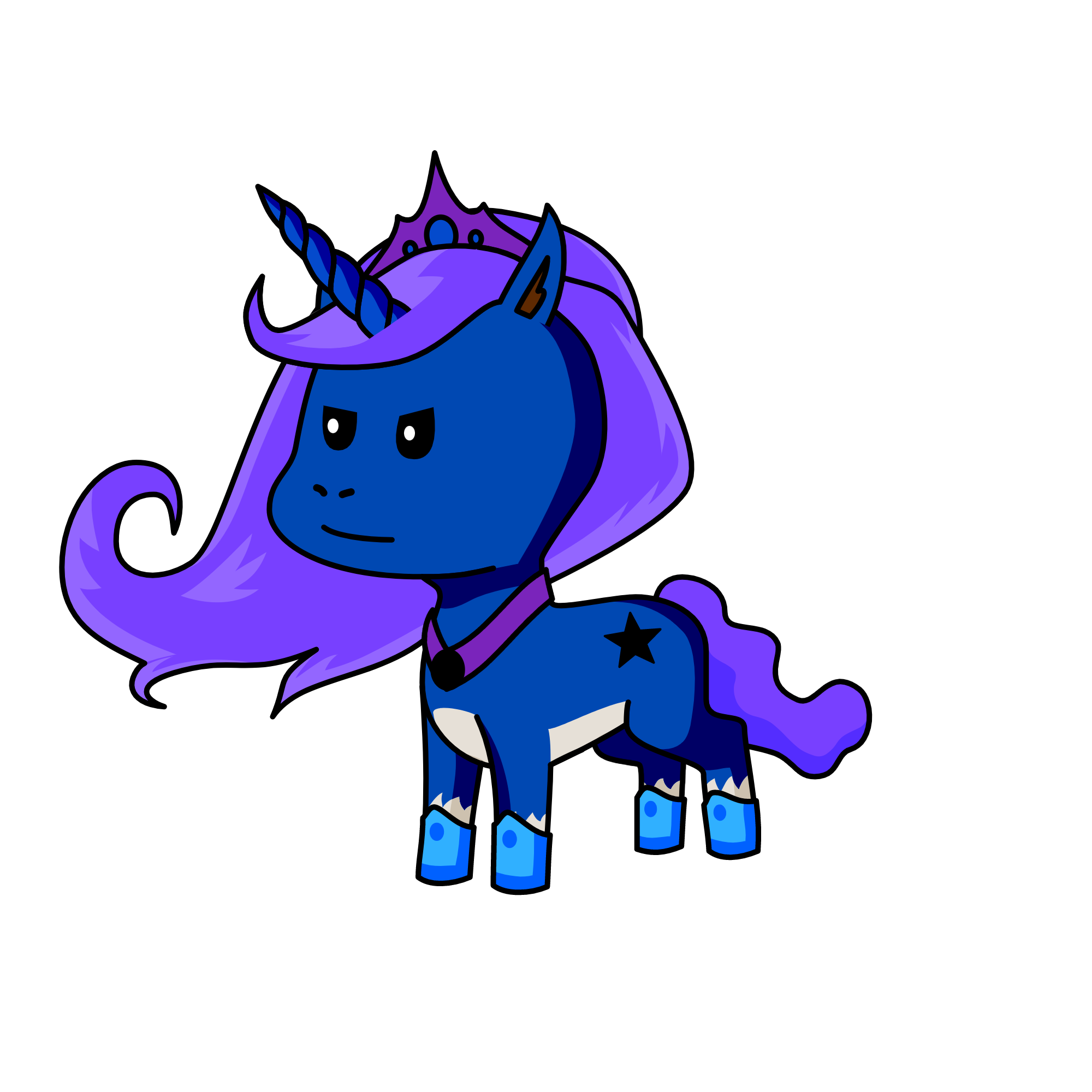 Naikmermun, the unicorn
