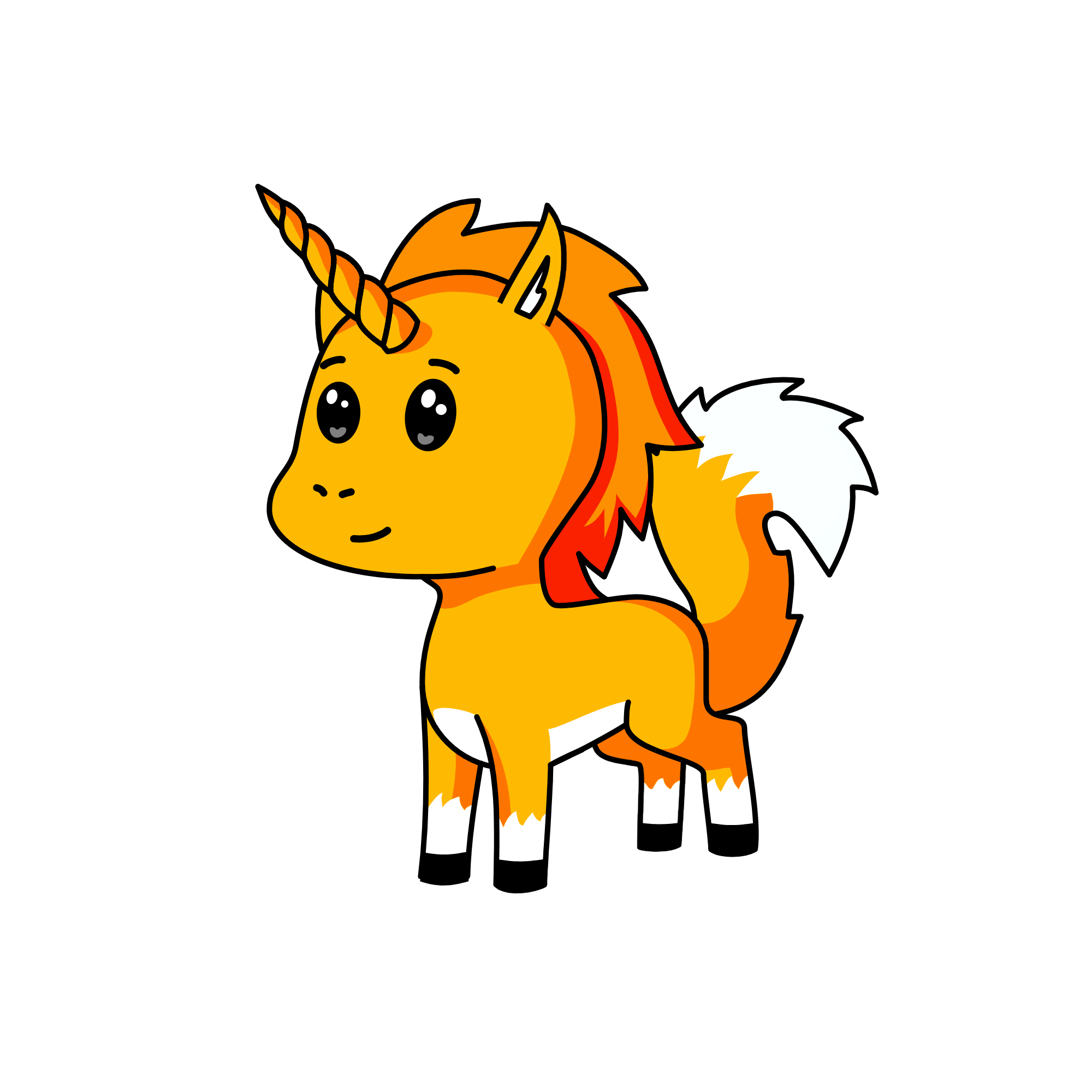 Foxy, the unicorn
