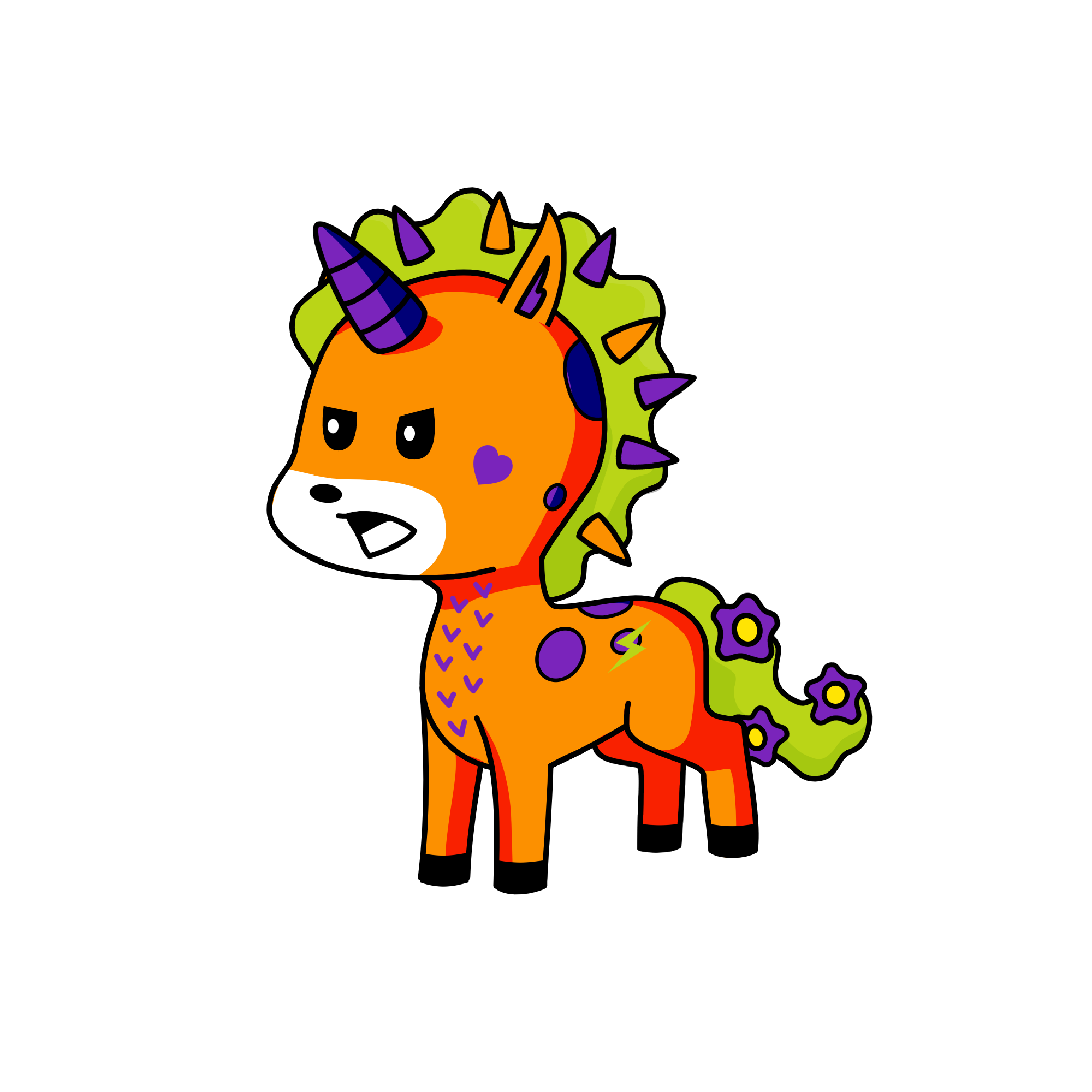 Yoyo, the unicorn