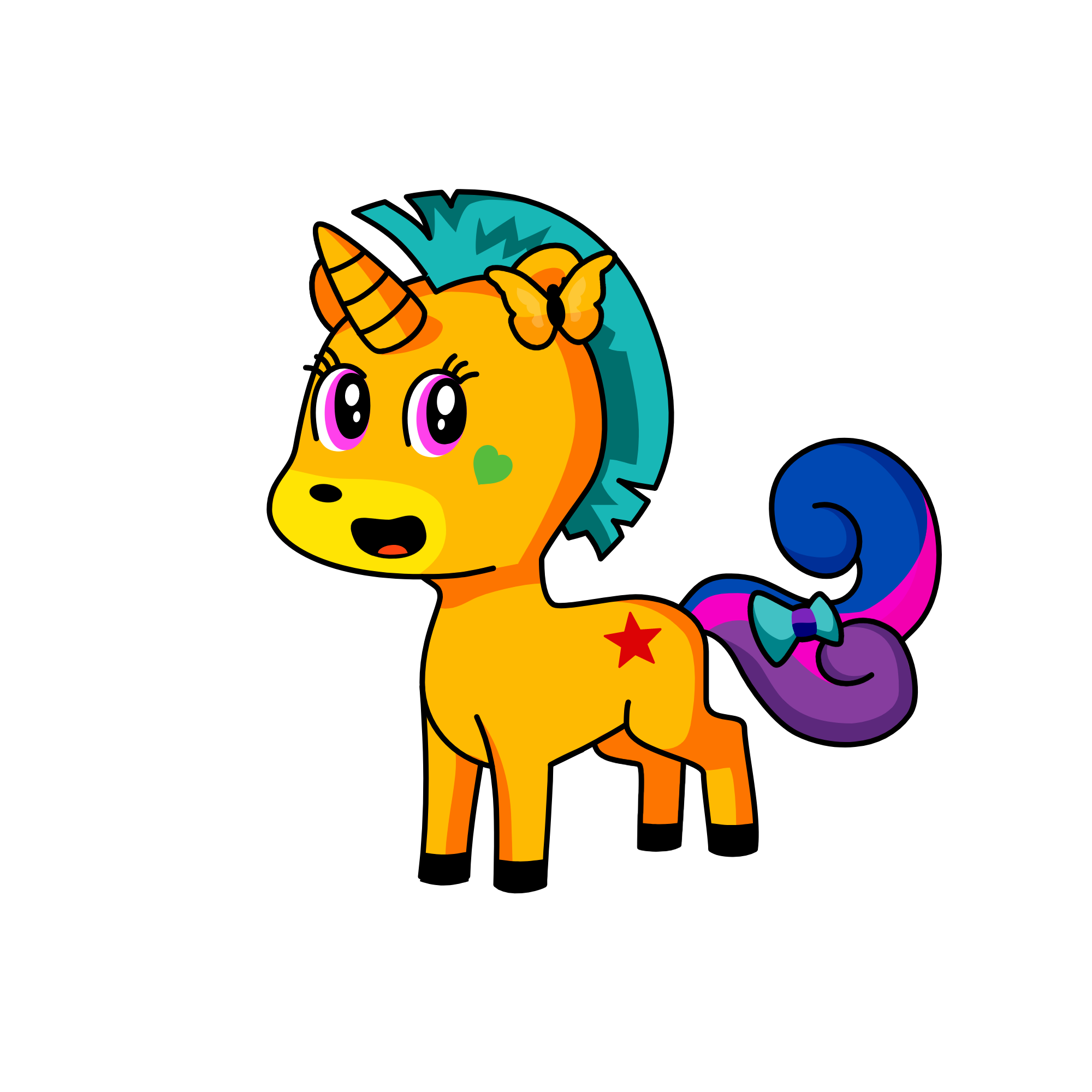 lolly, the unicorn