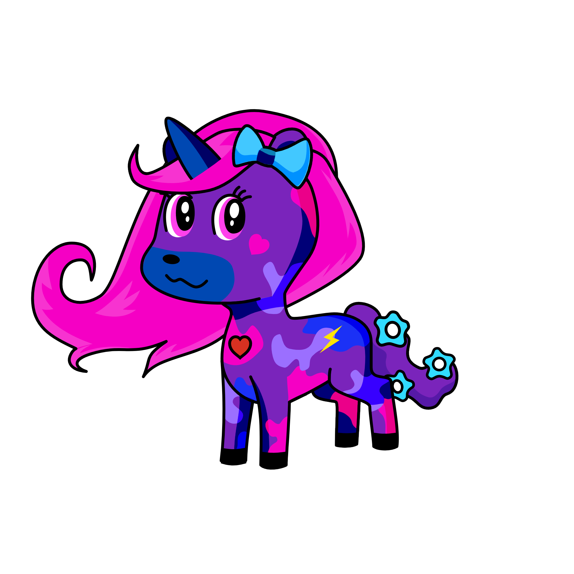 gaga, the unicorn
