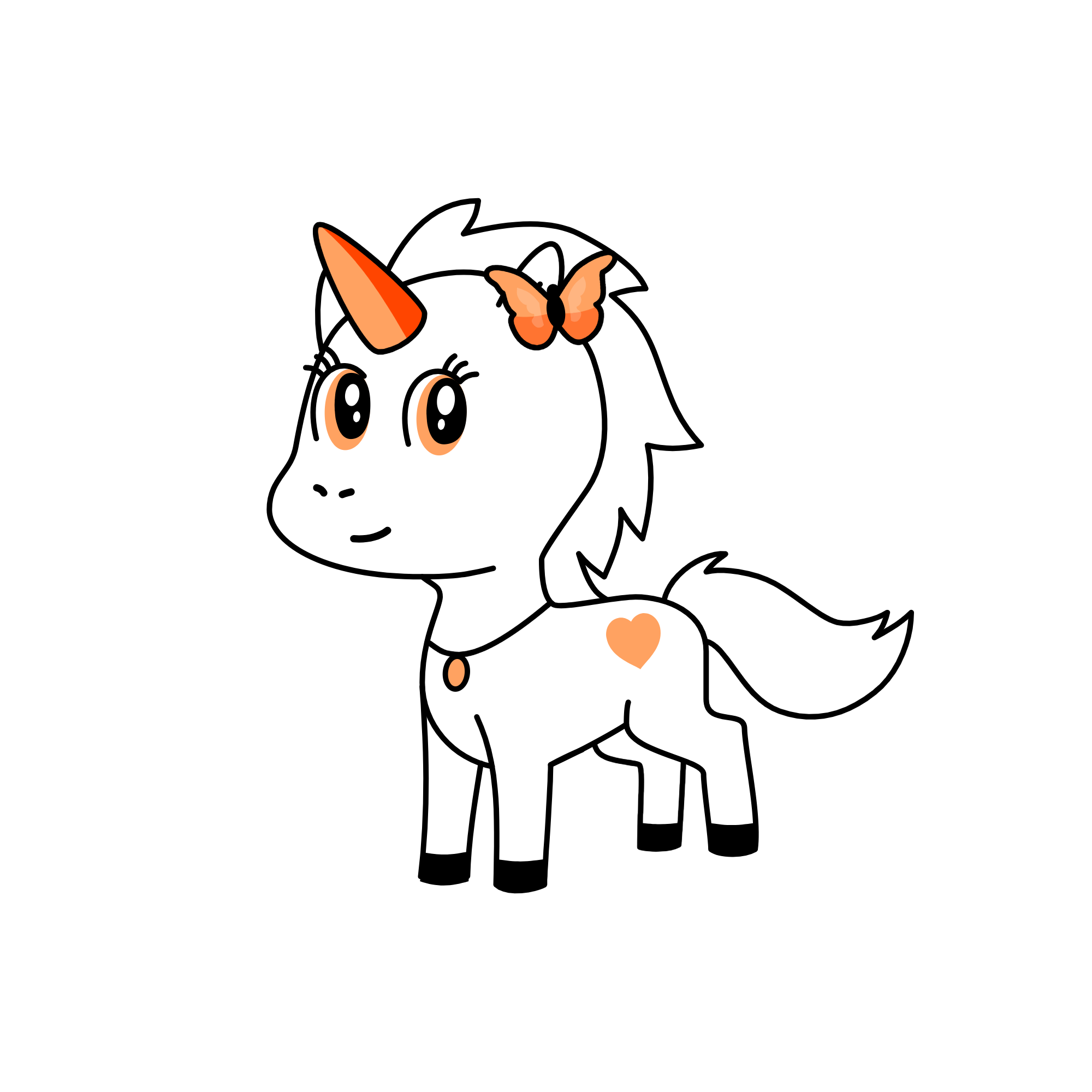 fluffy, the unicorn