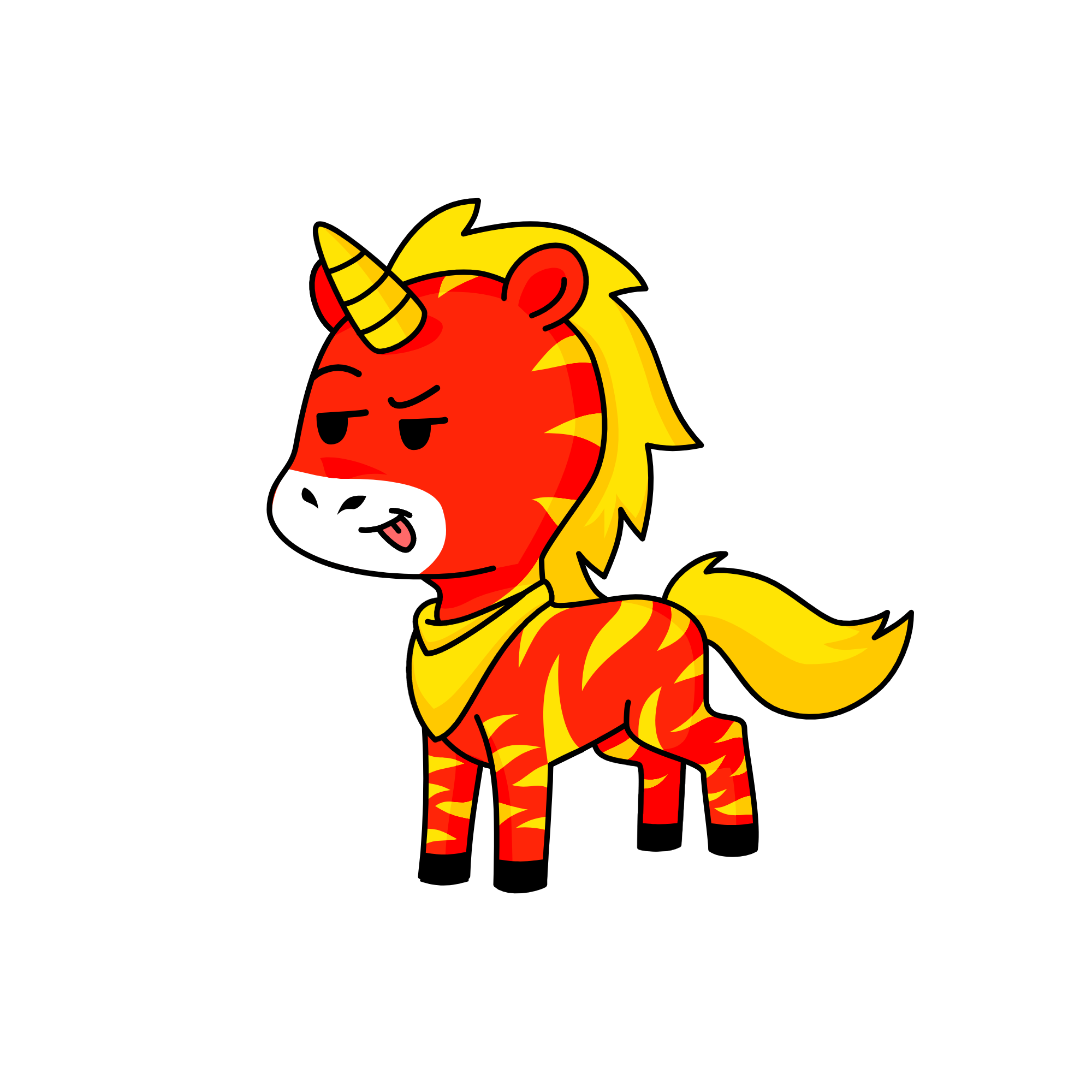 flash, the unicorn