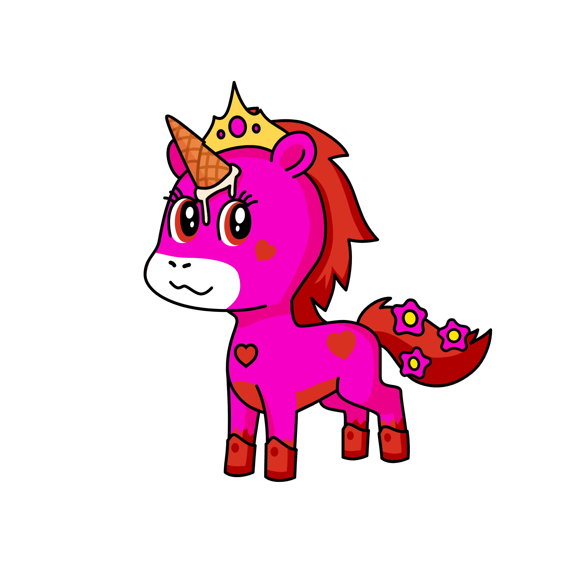 Happy Valentine's Day!, the unicorn