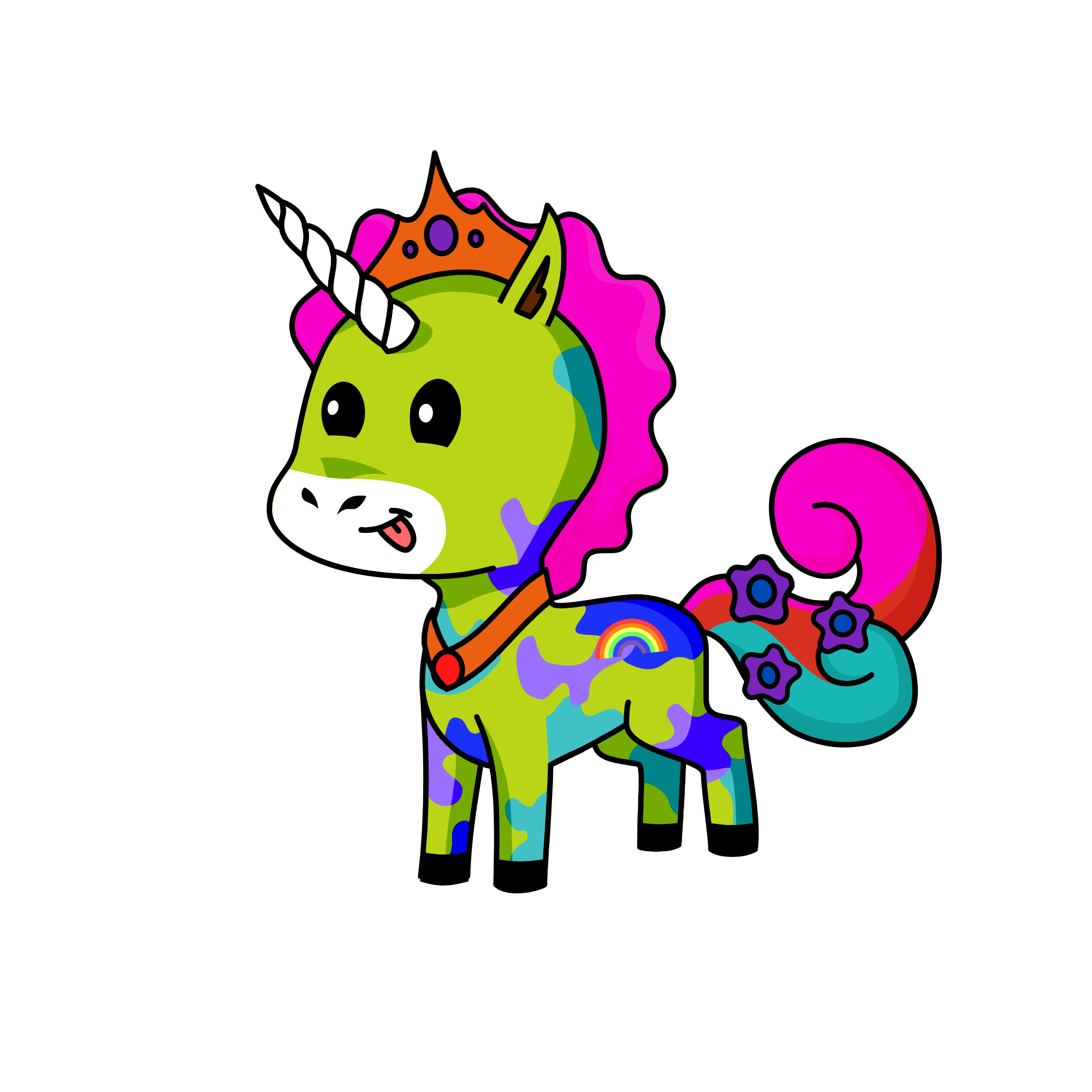 n kl,.mnbhwqsrgf, the unicorn