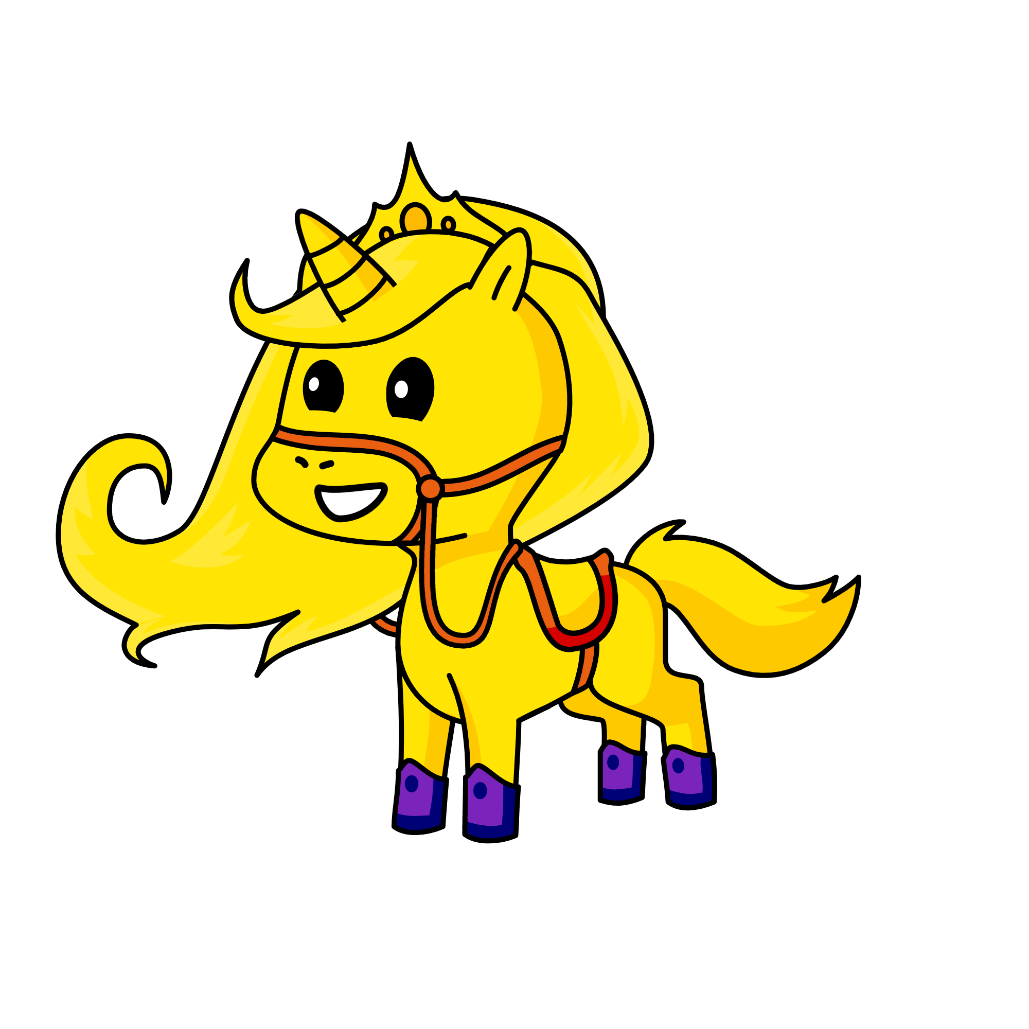 BLONDIE, the unicorn