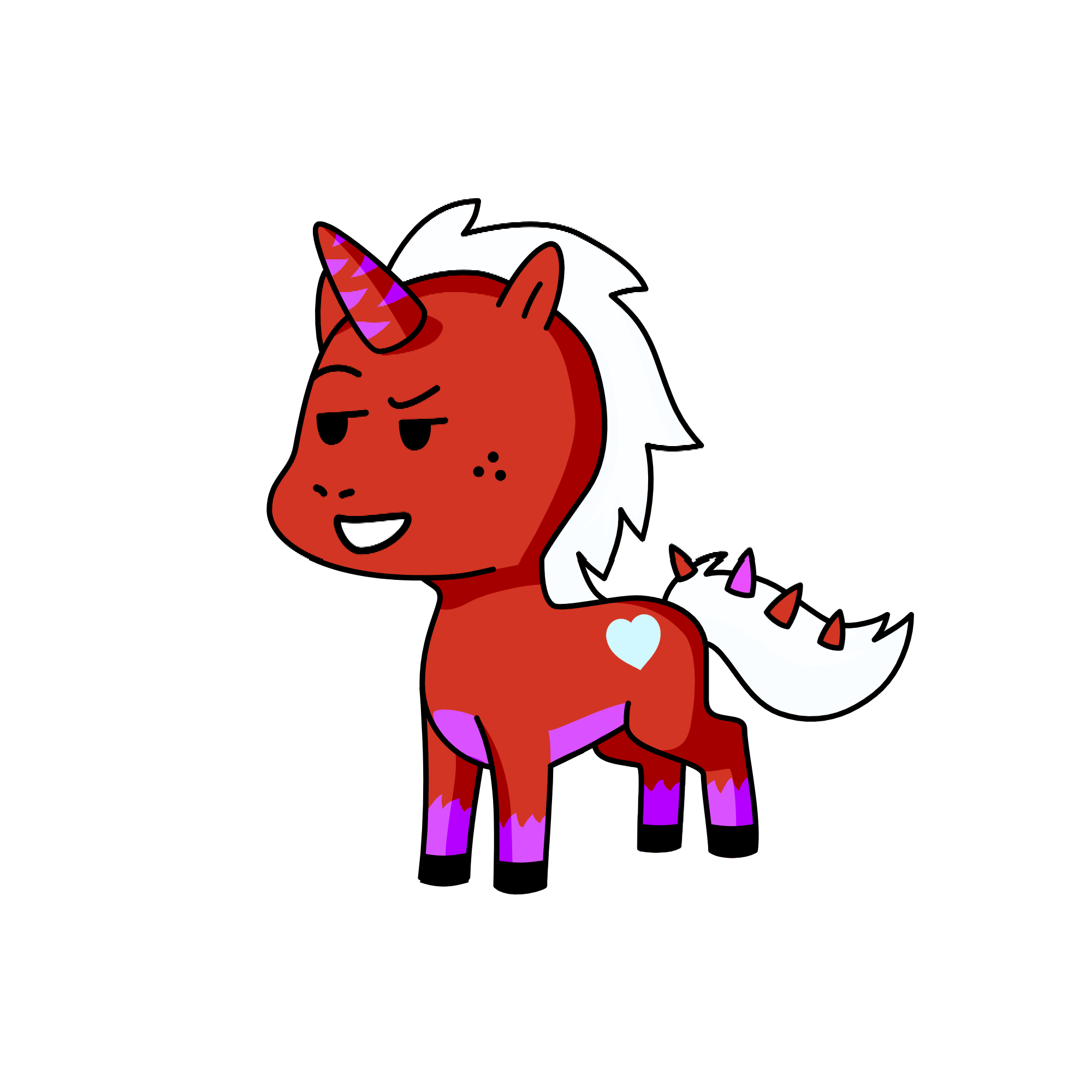 Valentin, the unicorn
