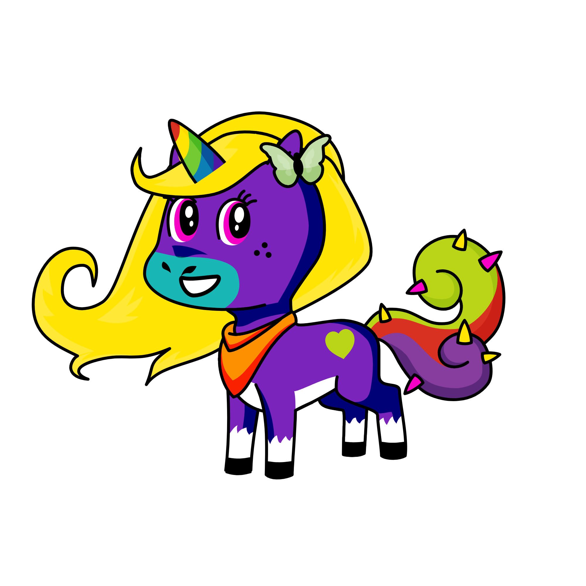 Desierta, the unicorn