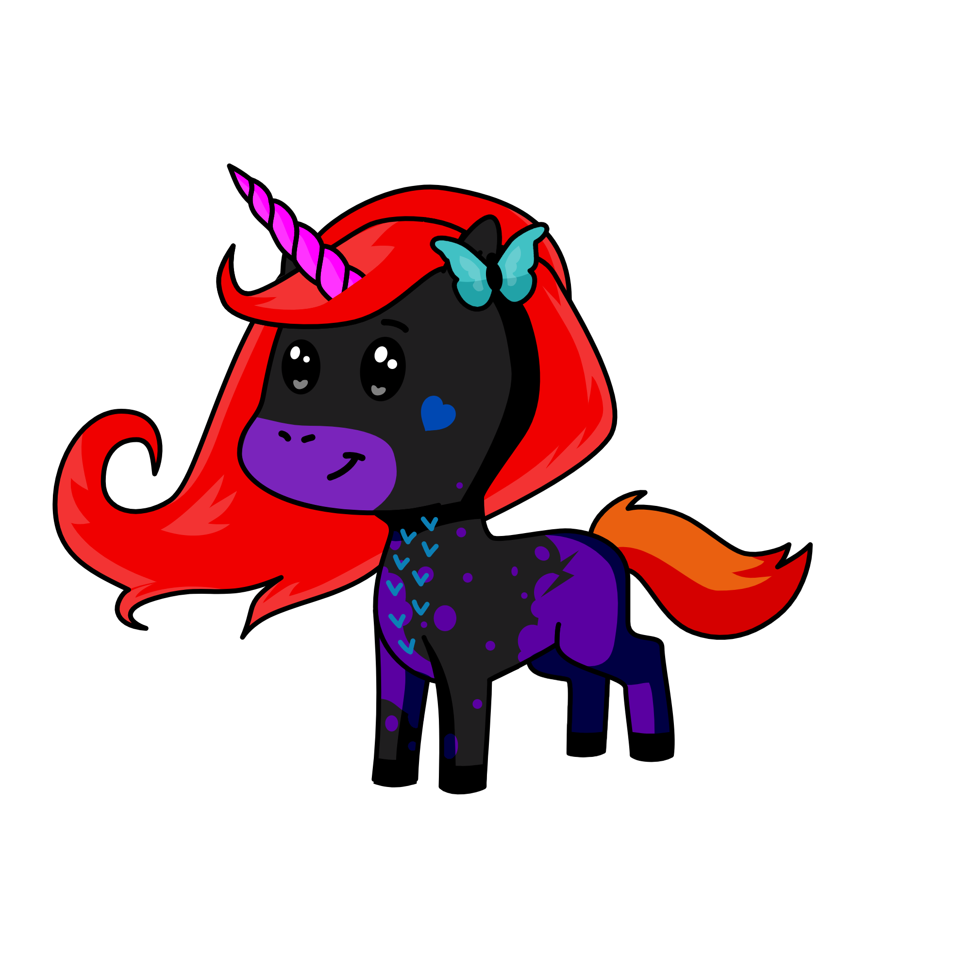 midnight, the unicorn