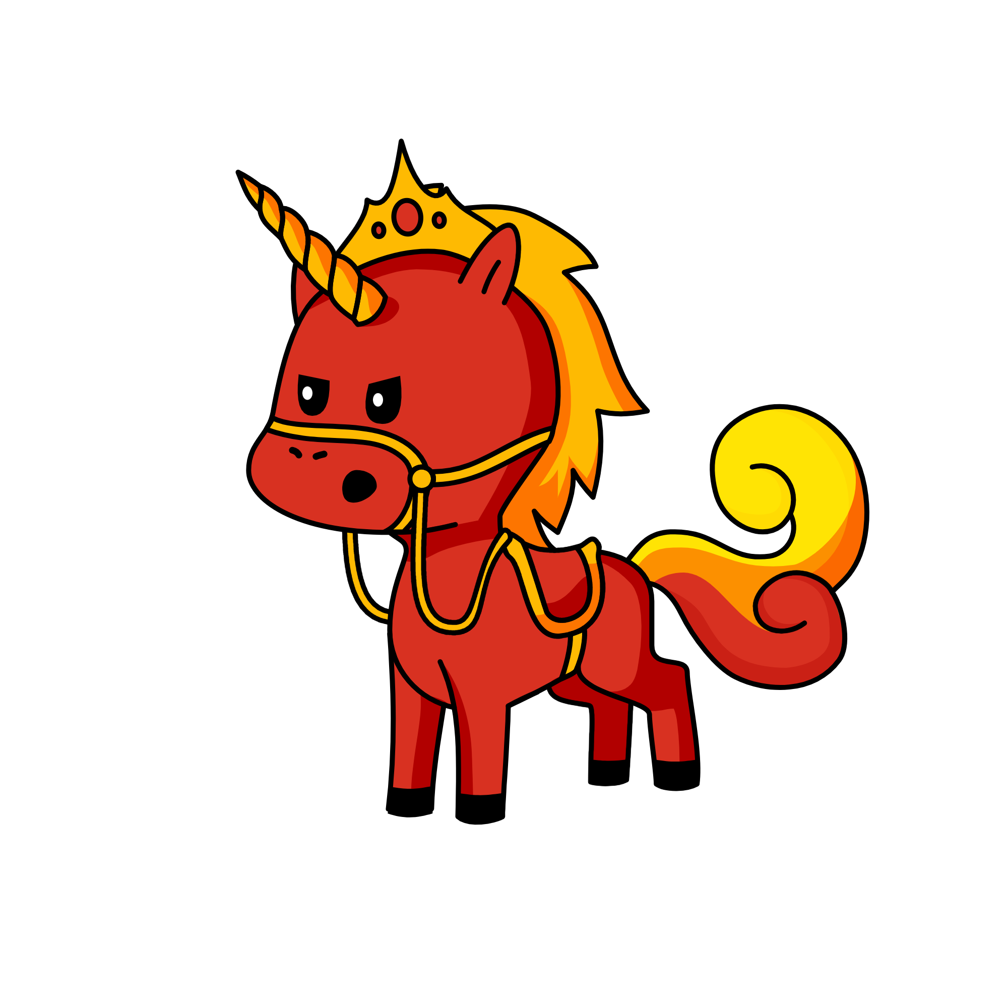 Flare, the unicorn