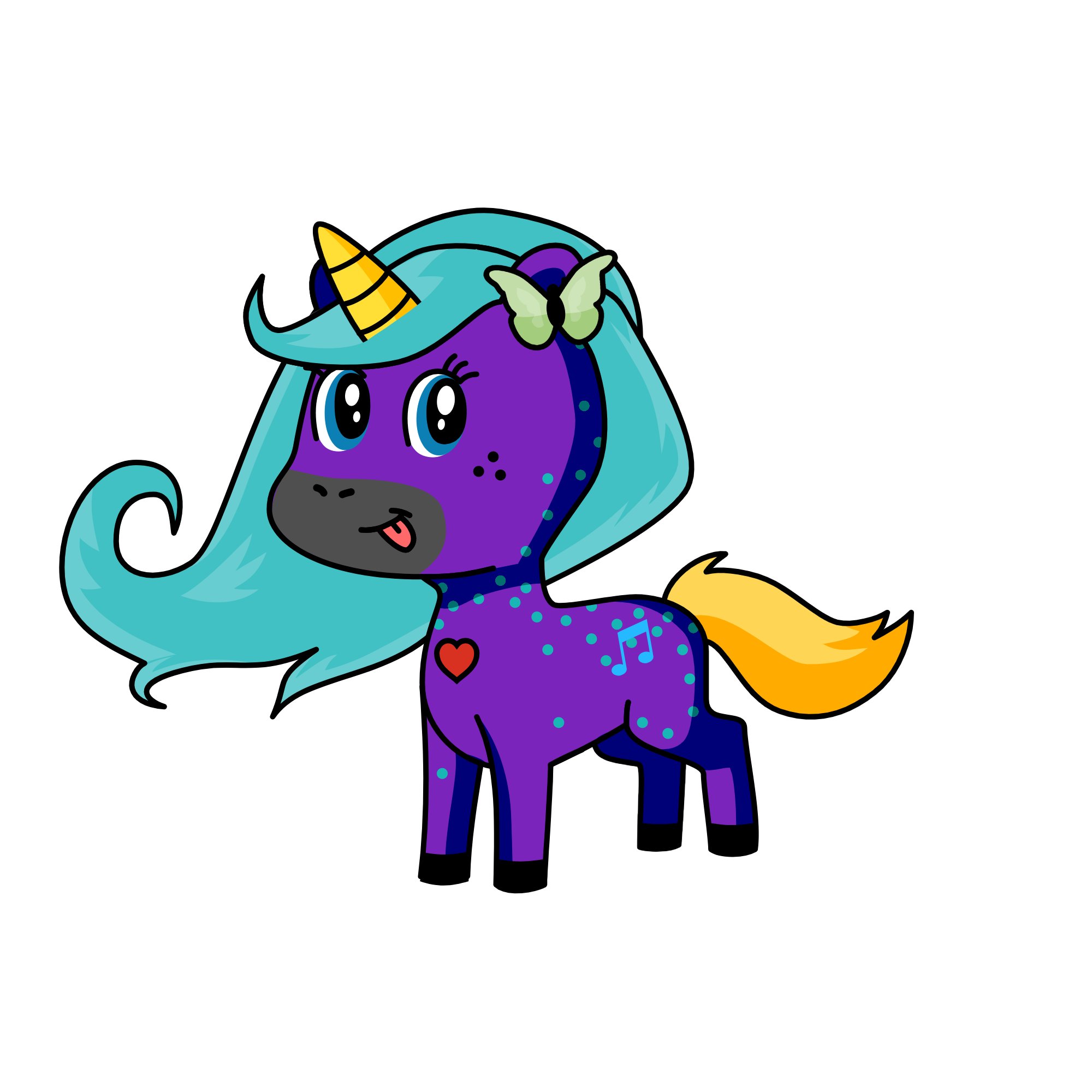 ciyntha, the unicorn
