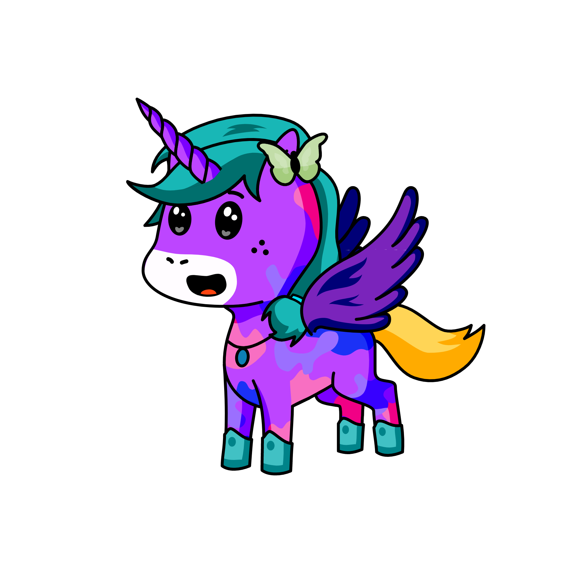 Midnight, the unicorn