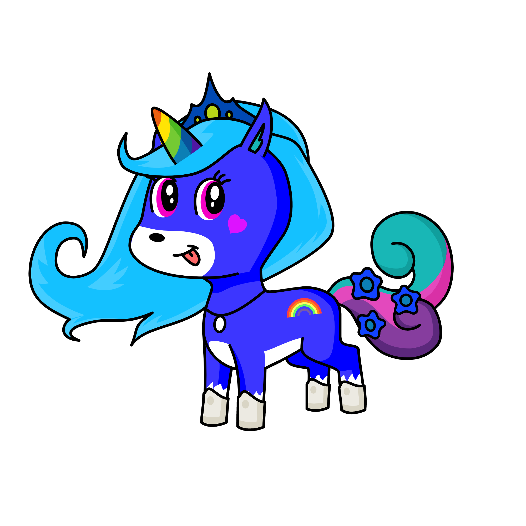 Sealina, the unicorn
