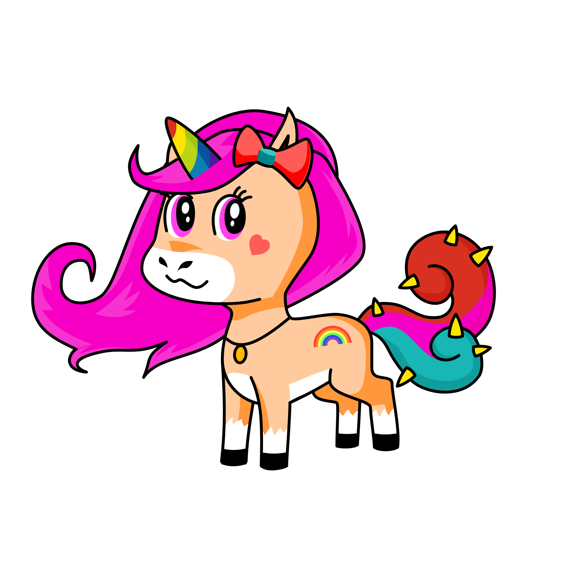 dina , the unicorn