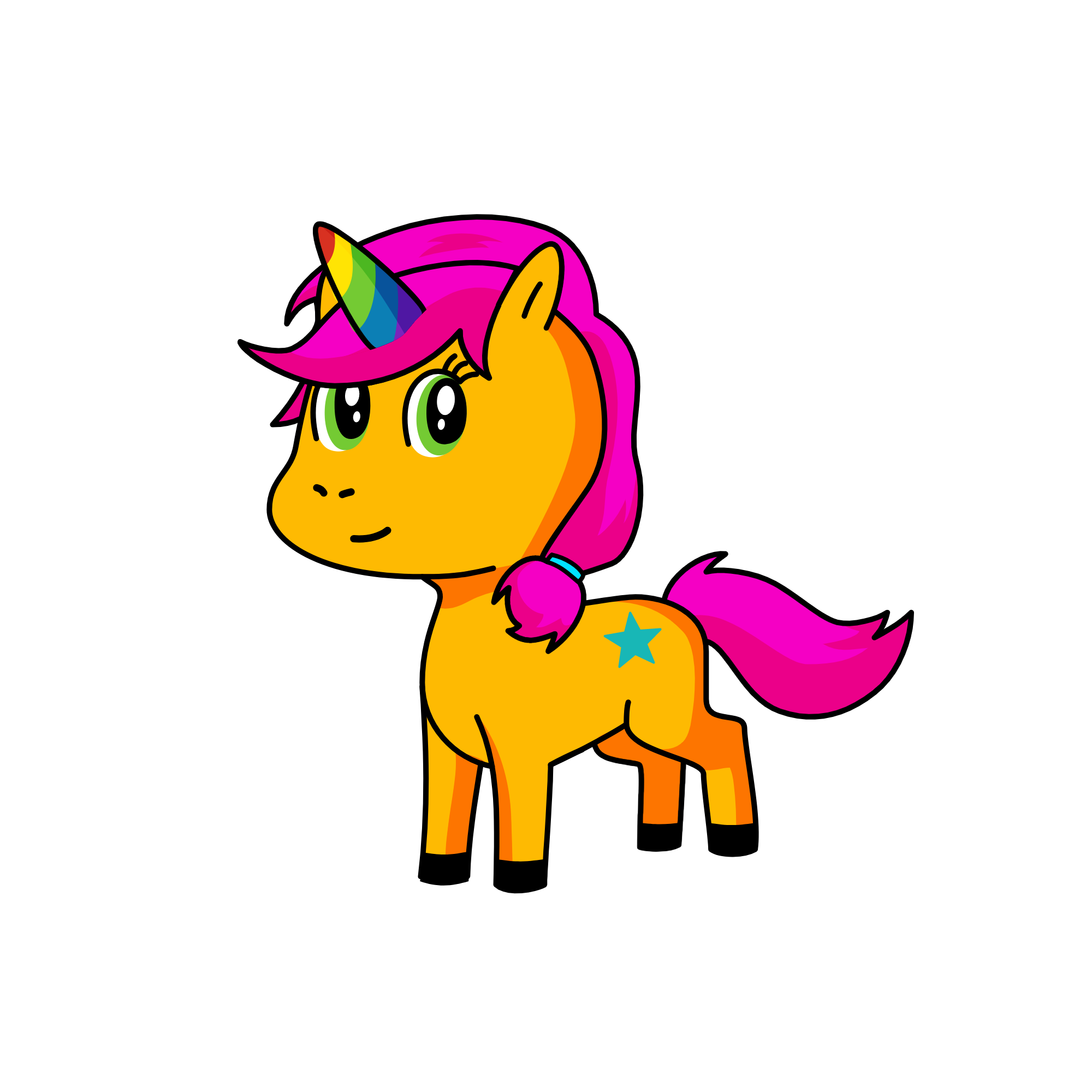 SUNNY, the unicorn