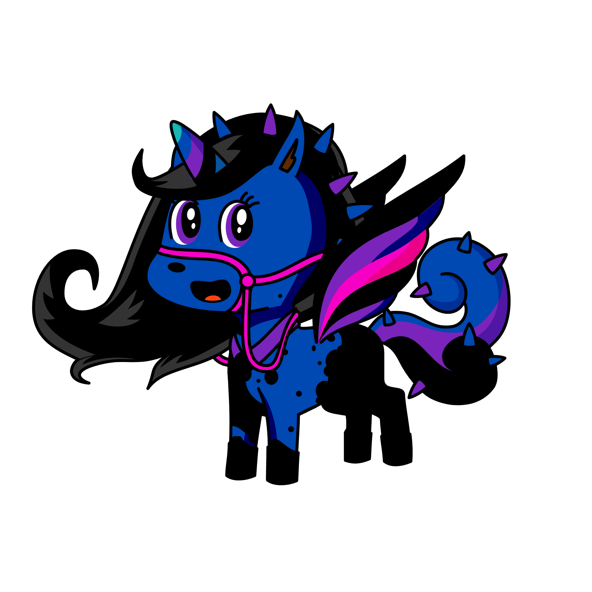 Midnightsky, the unicorn