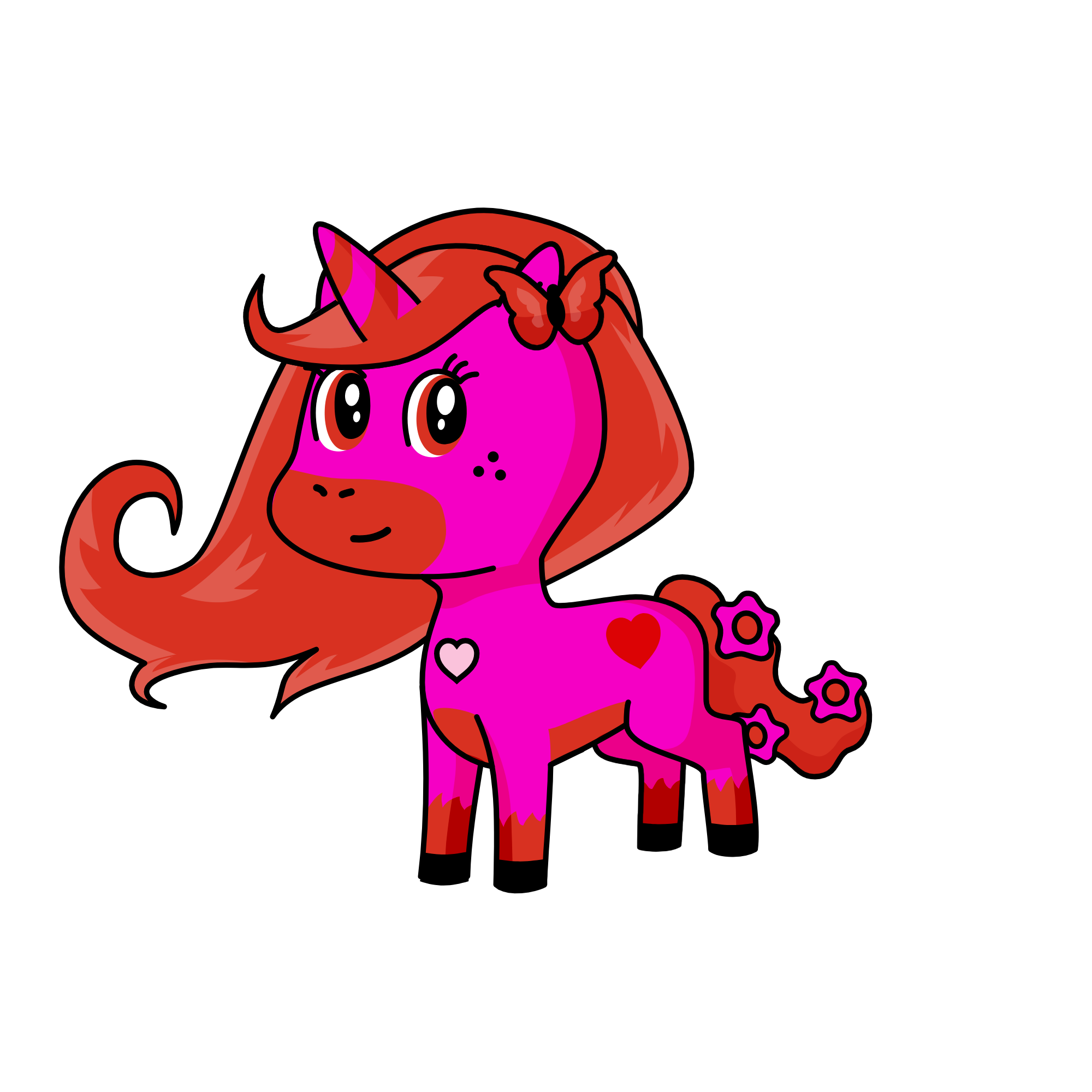 Lovely lucy, the unicorn