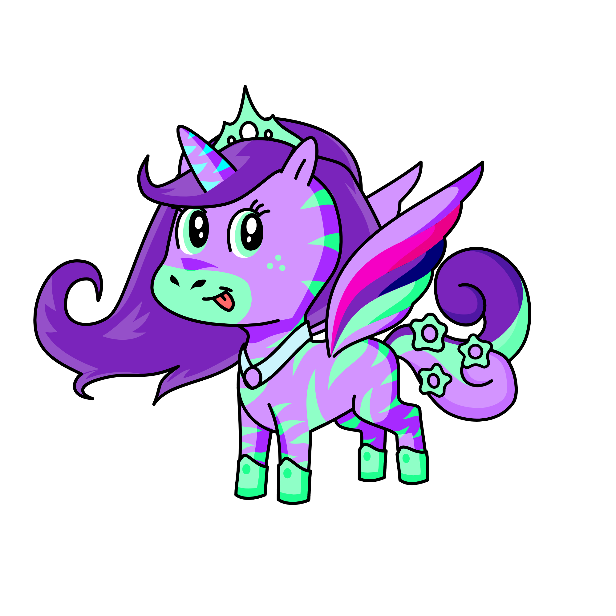 Princess Hestia, the unicorn
