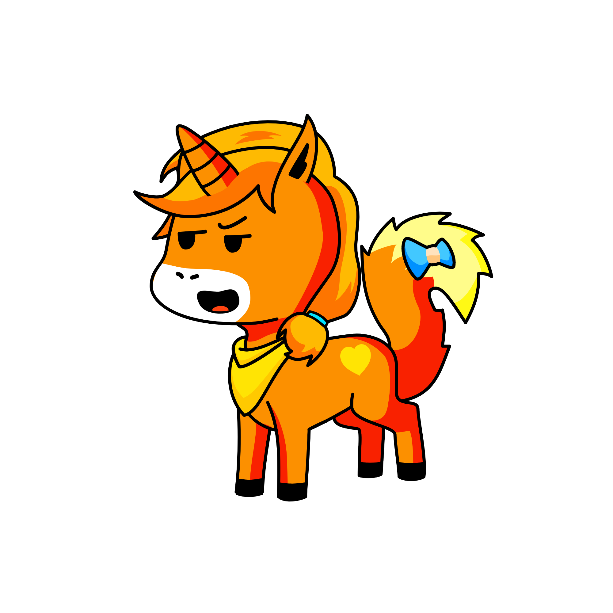 foxy, the unicorn