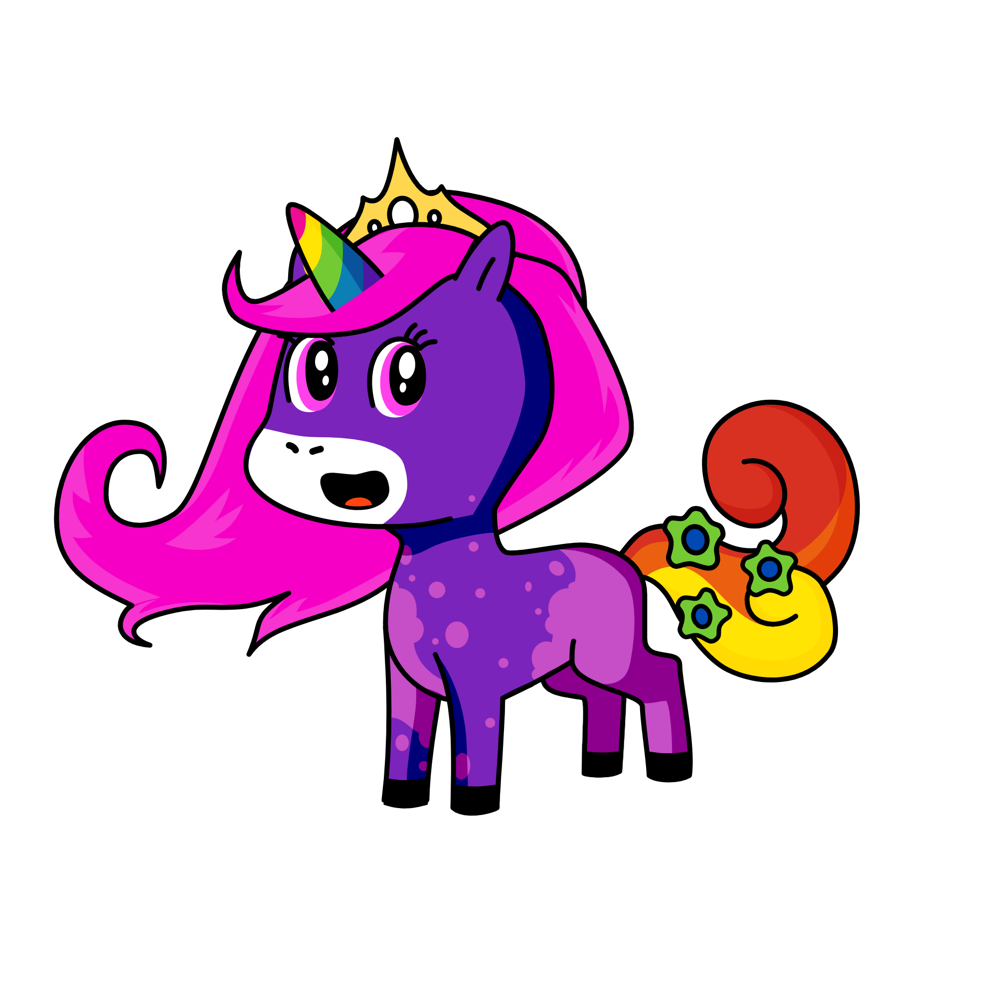 Alice, the unicorn