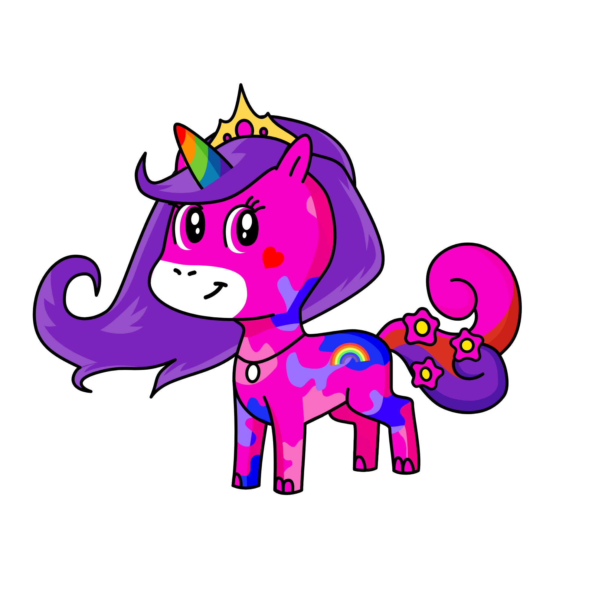 princess unicorn, the unicorn