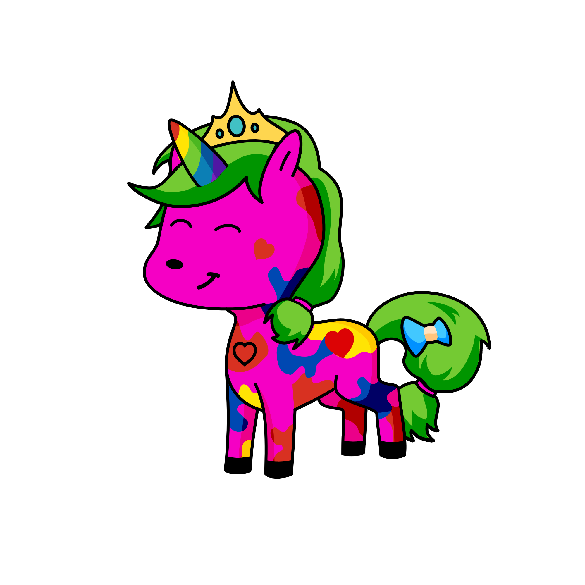 Gingko, the unicorn