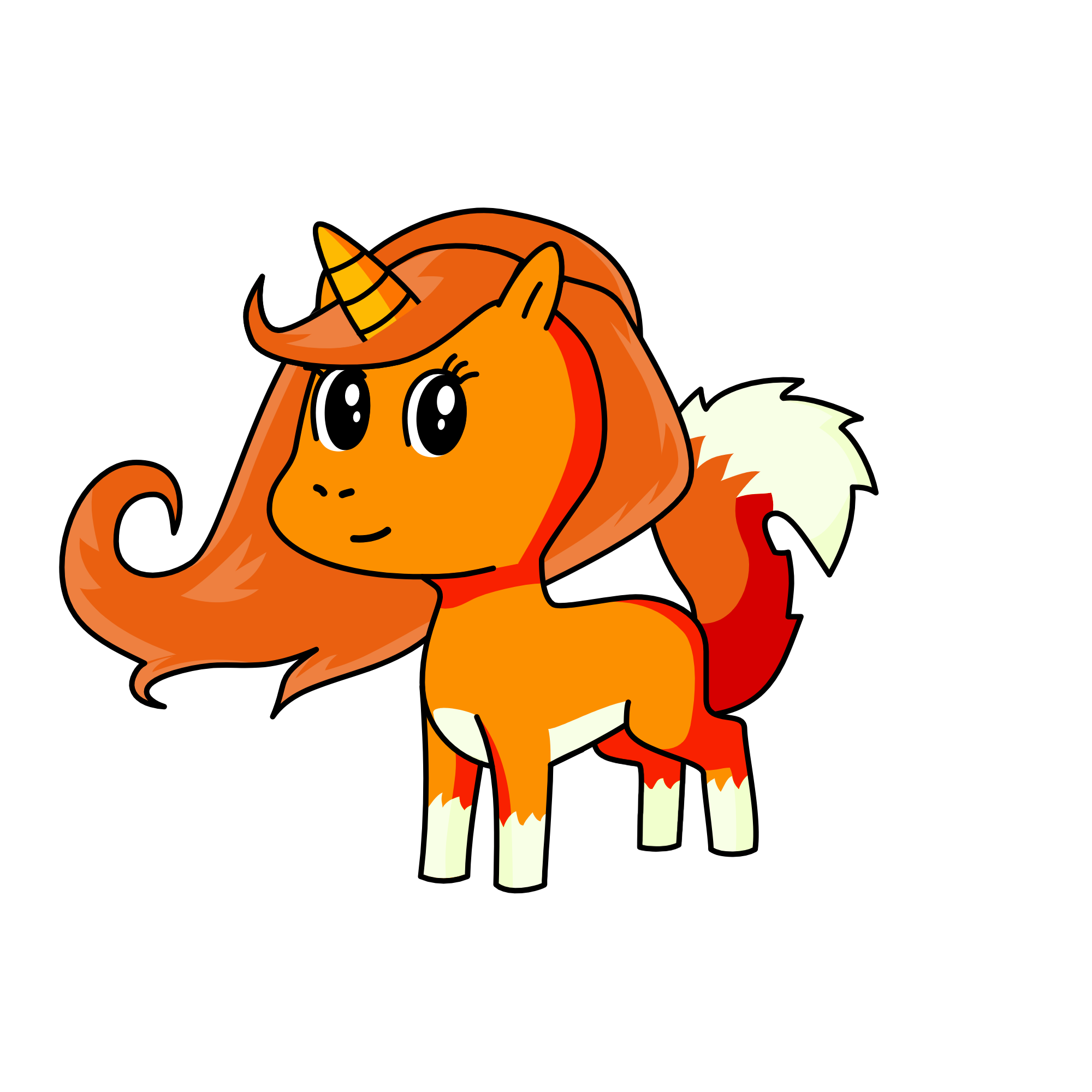 Bingo, the unicorn
