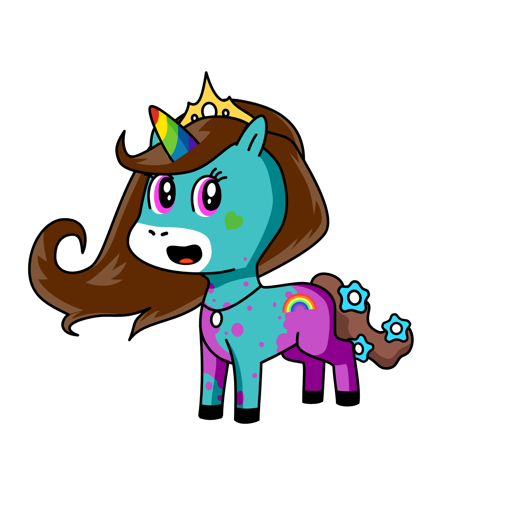 marrinete, the unicorn