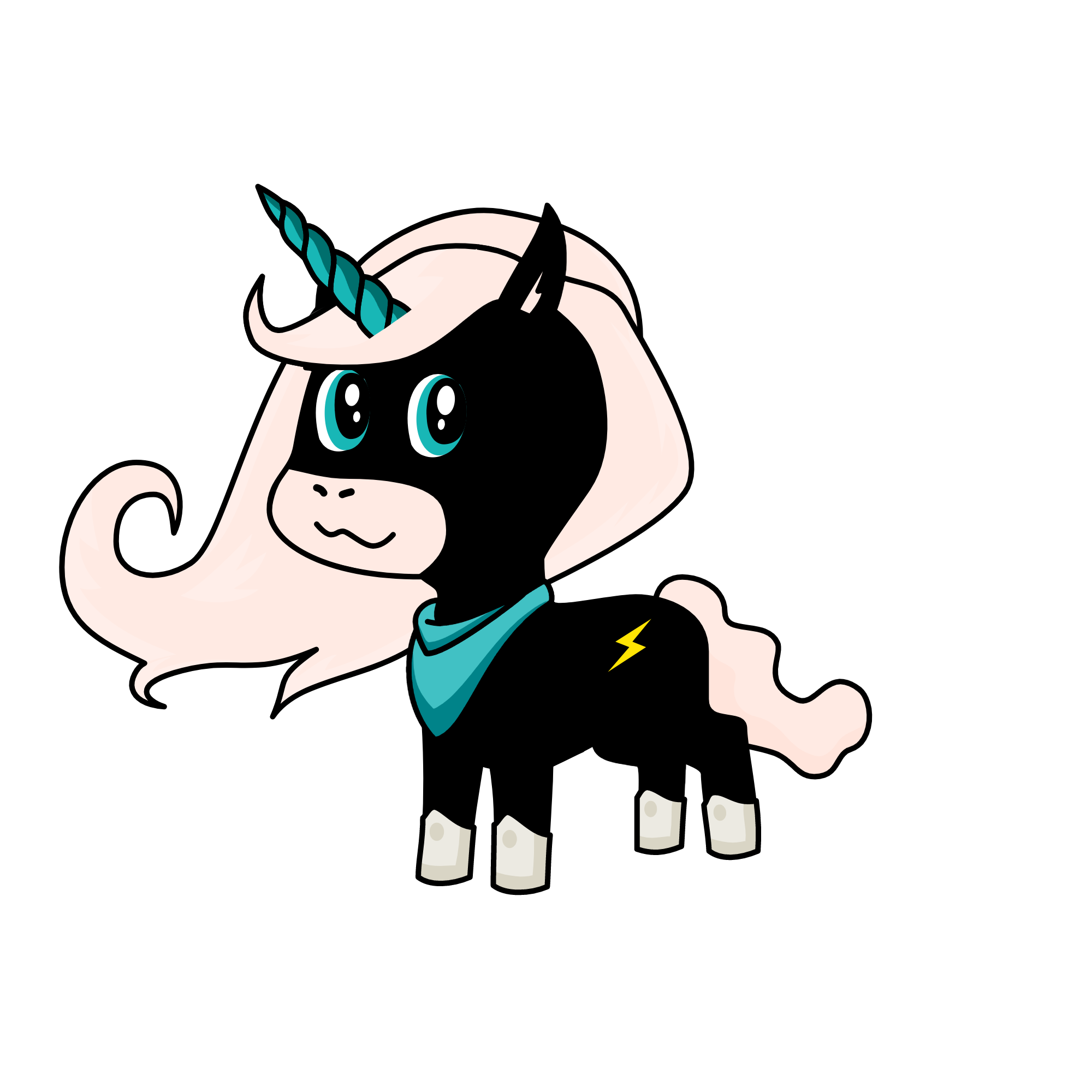 moon dust, the unicorn