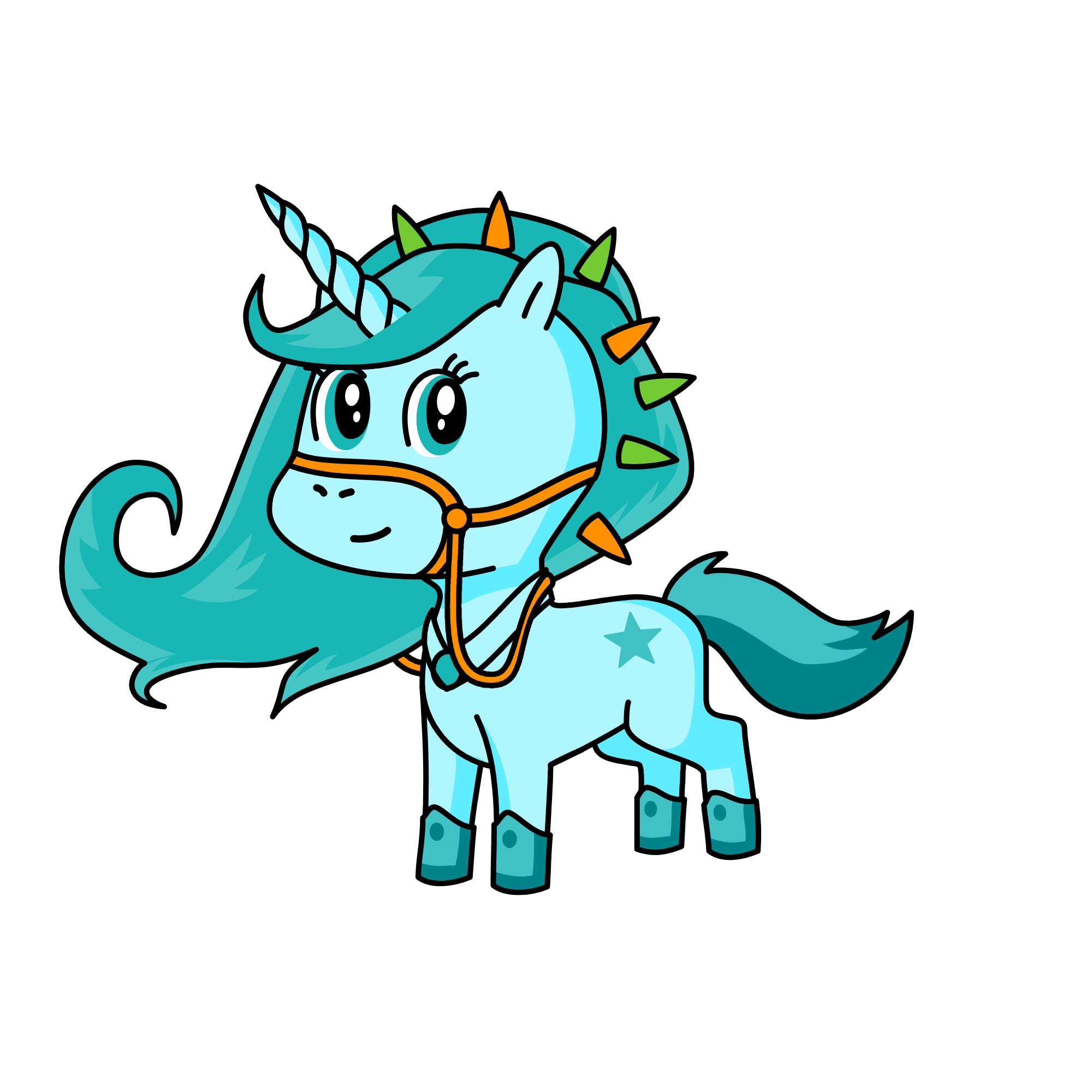 icy, the unicorn