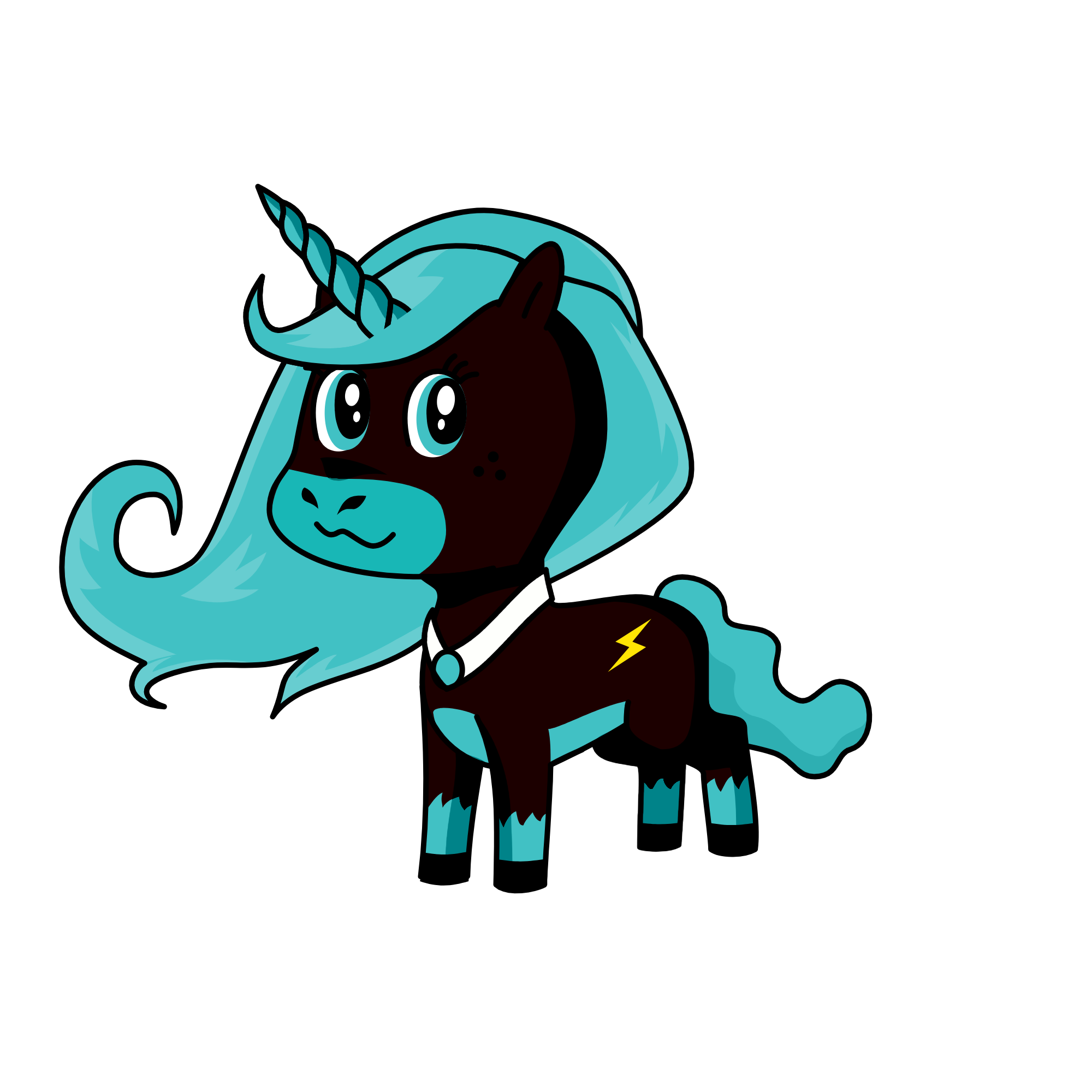 moondust, the unicorn