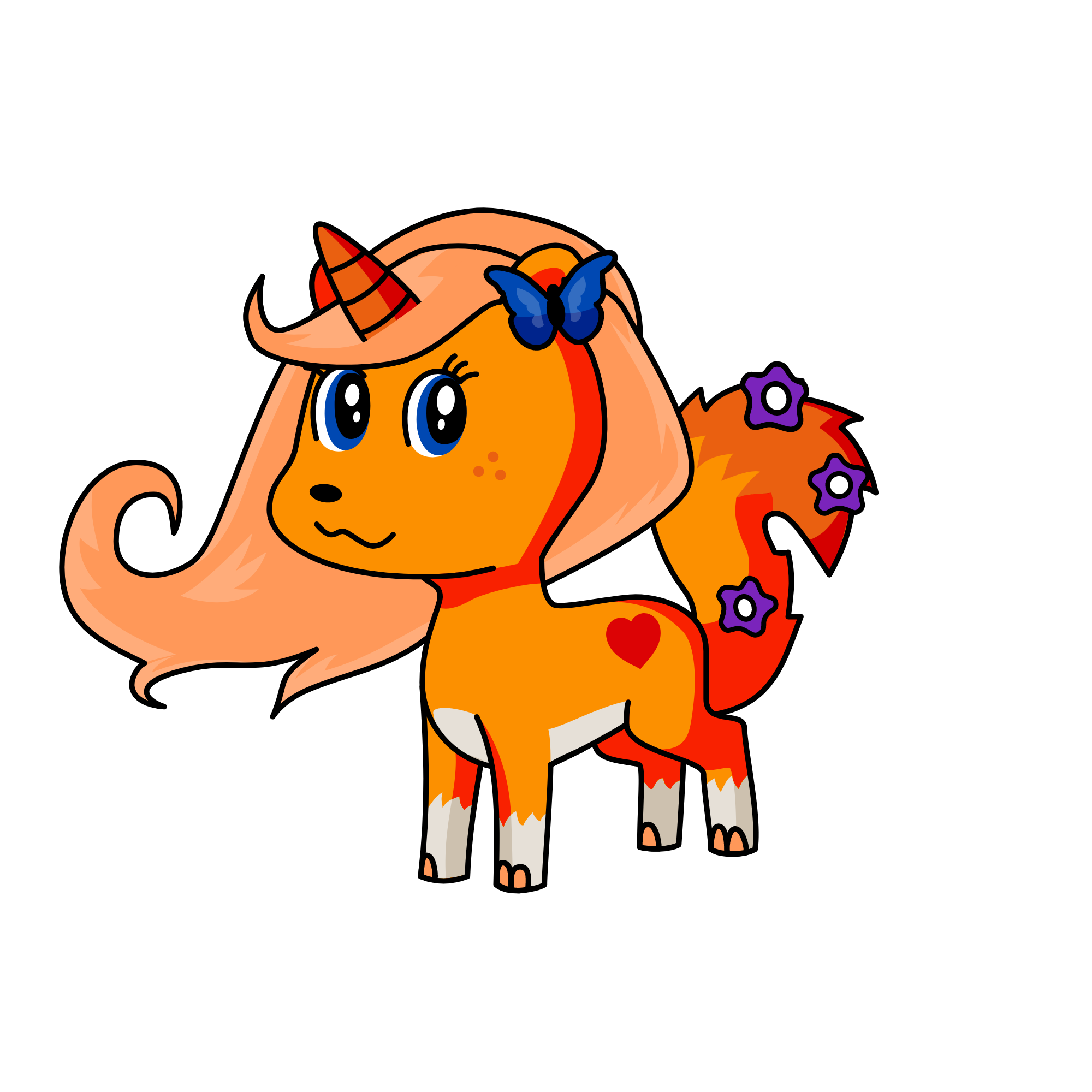 ana beu, the unicorn