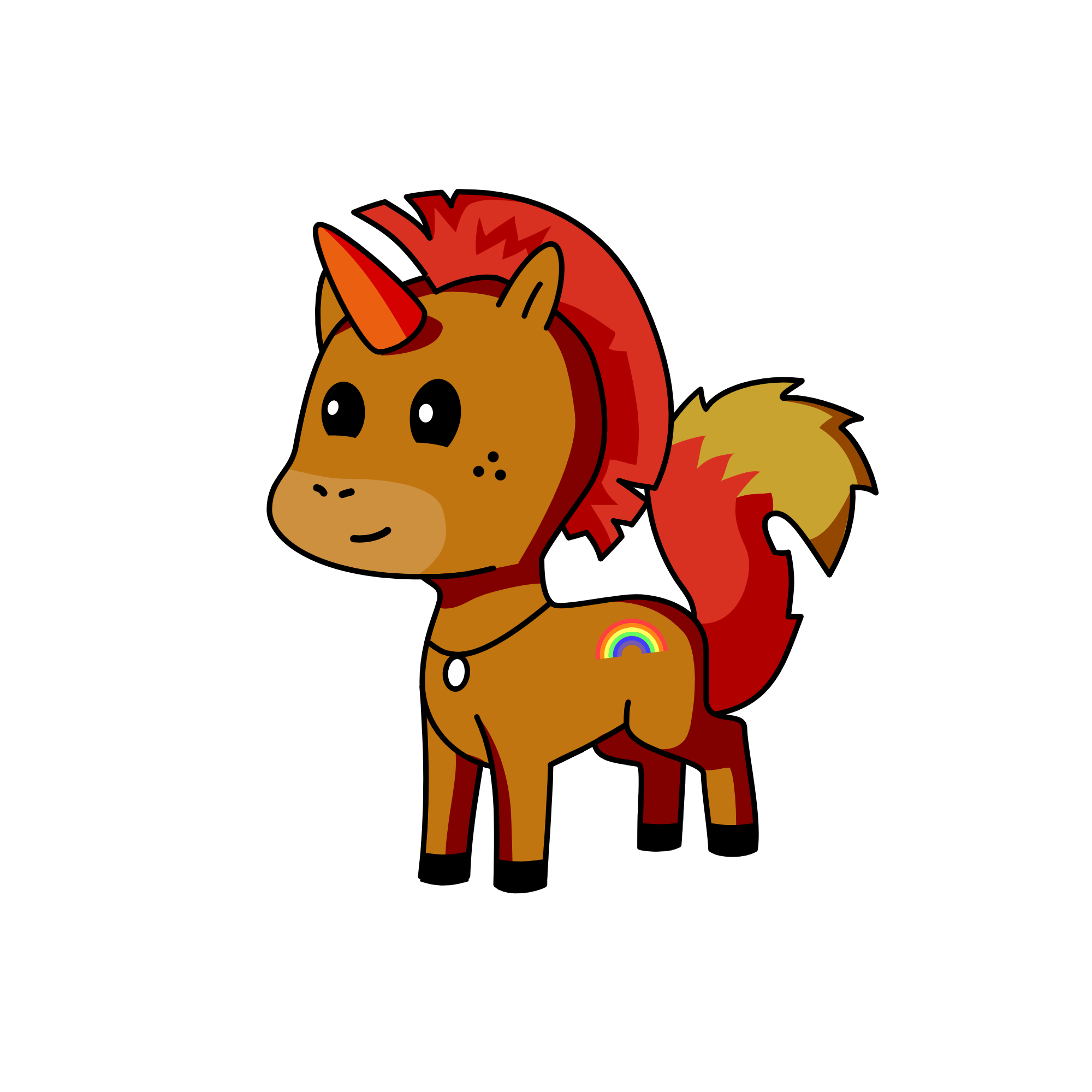 Tofe, the unicorn