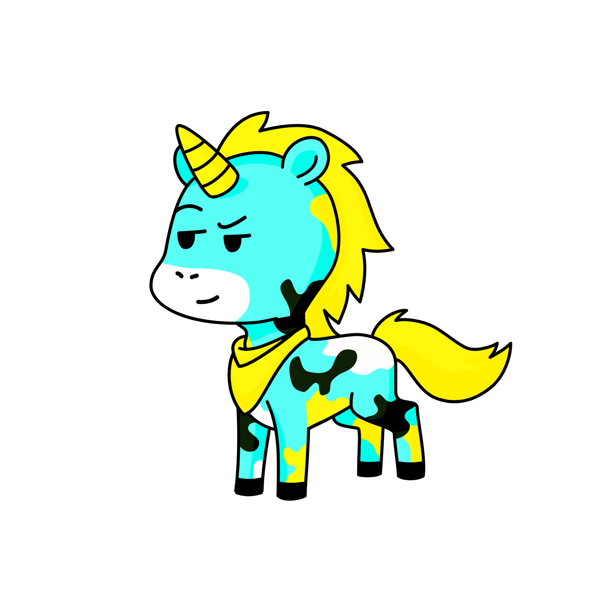 flash, the unicorn