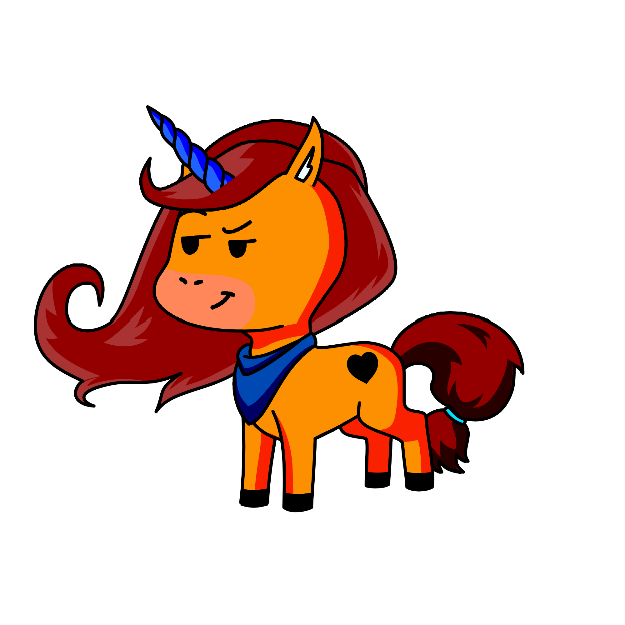Sparks, the unicorn