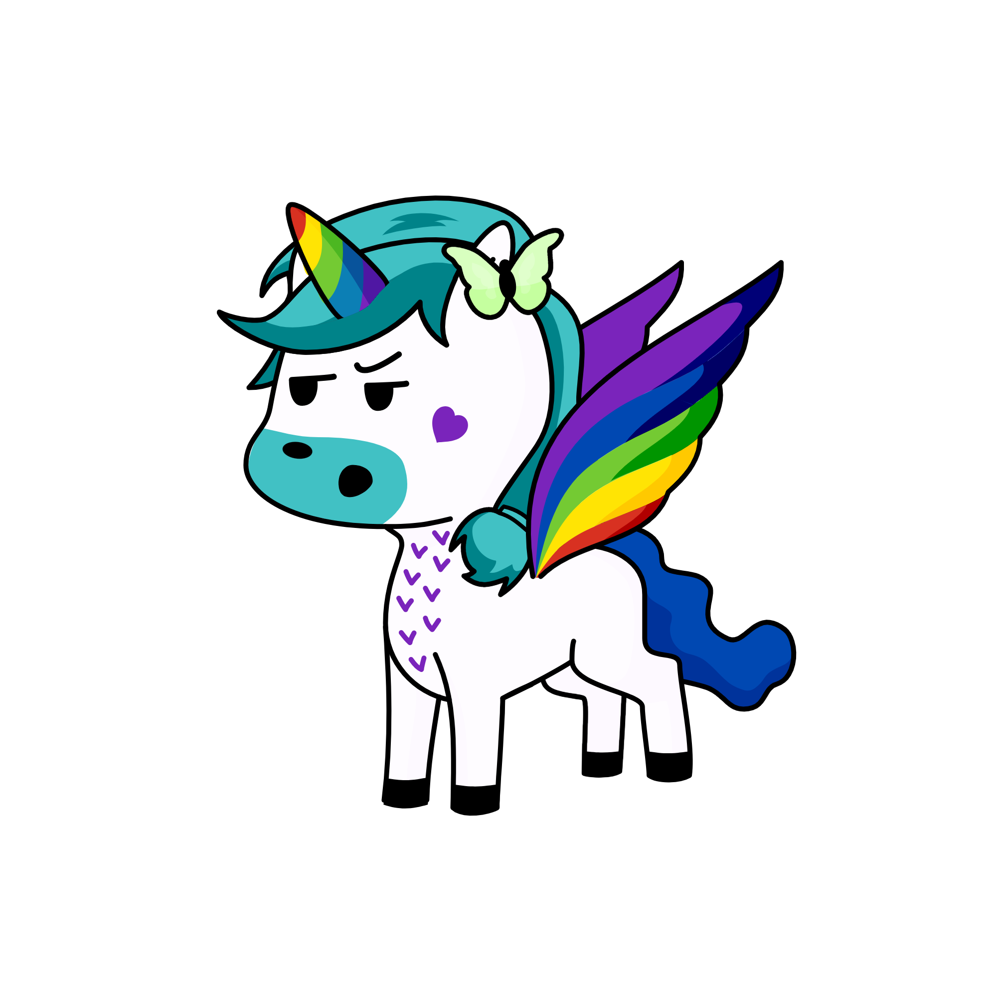Fawn, the unicorn