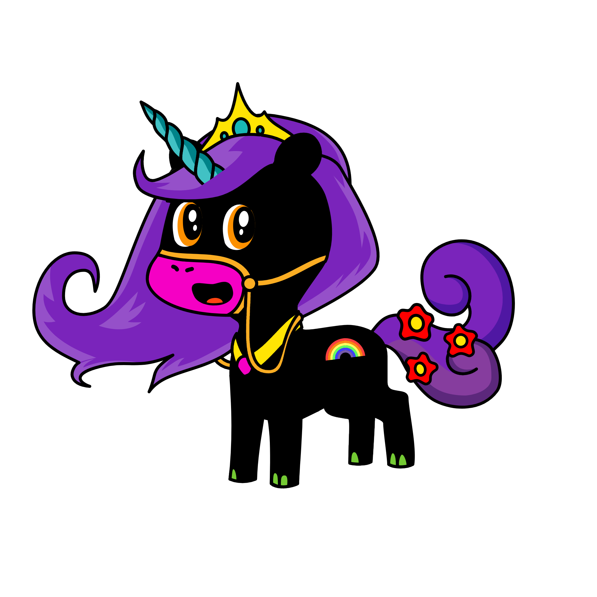 star rainbow, the unicorn