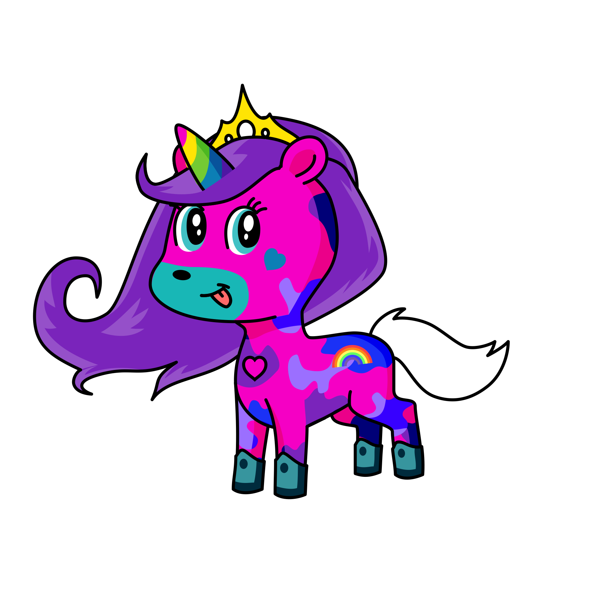 Ariana , the unicorn