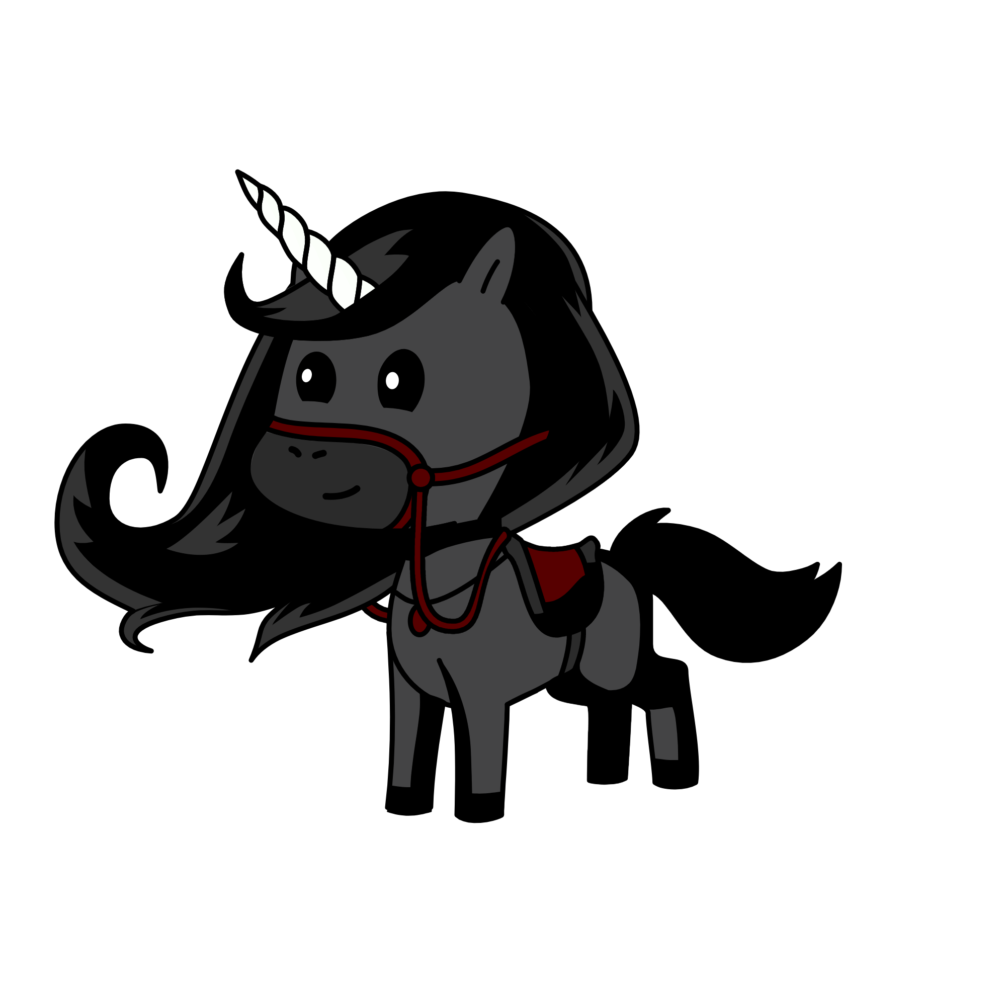 Midnight, the unicorn