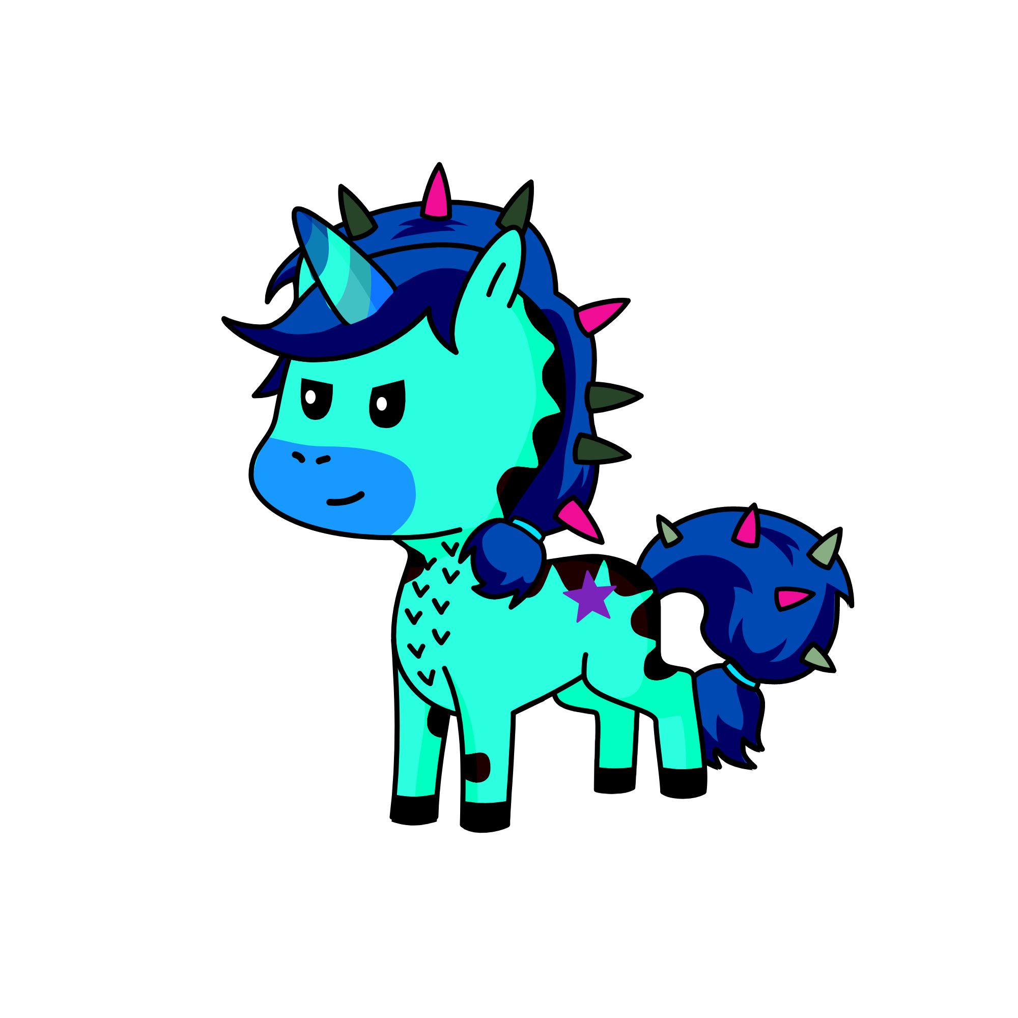 Pincho, the unicorn
