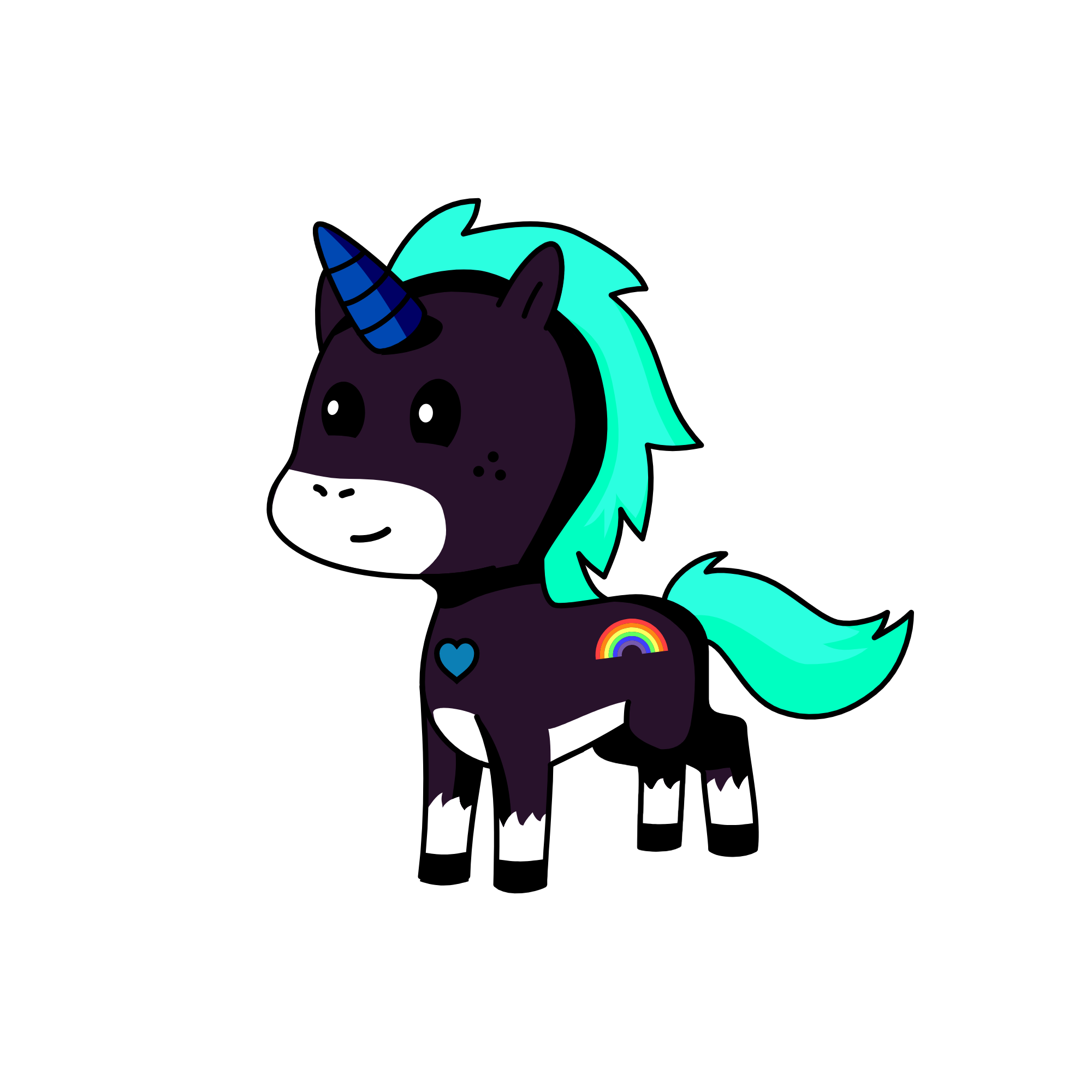 Noche, the unicorn
