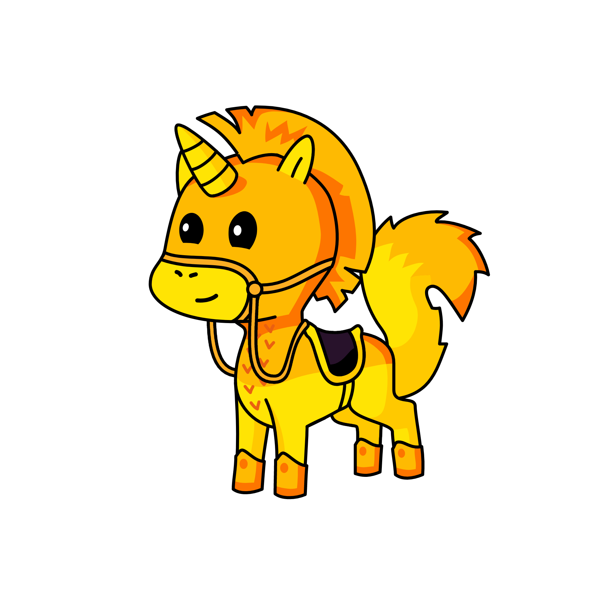 Naranja, the unicorn