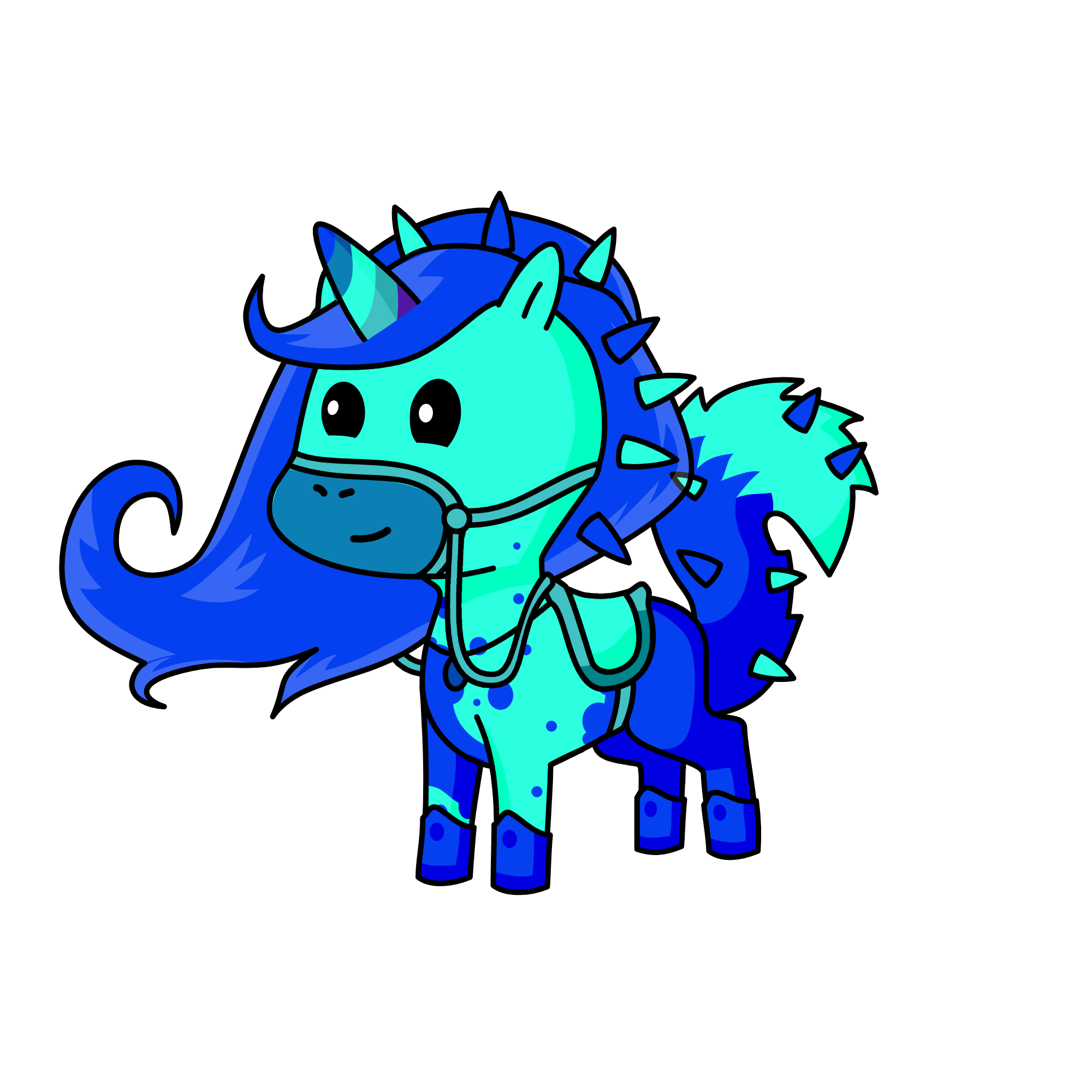Azul, the unicorn