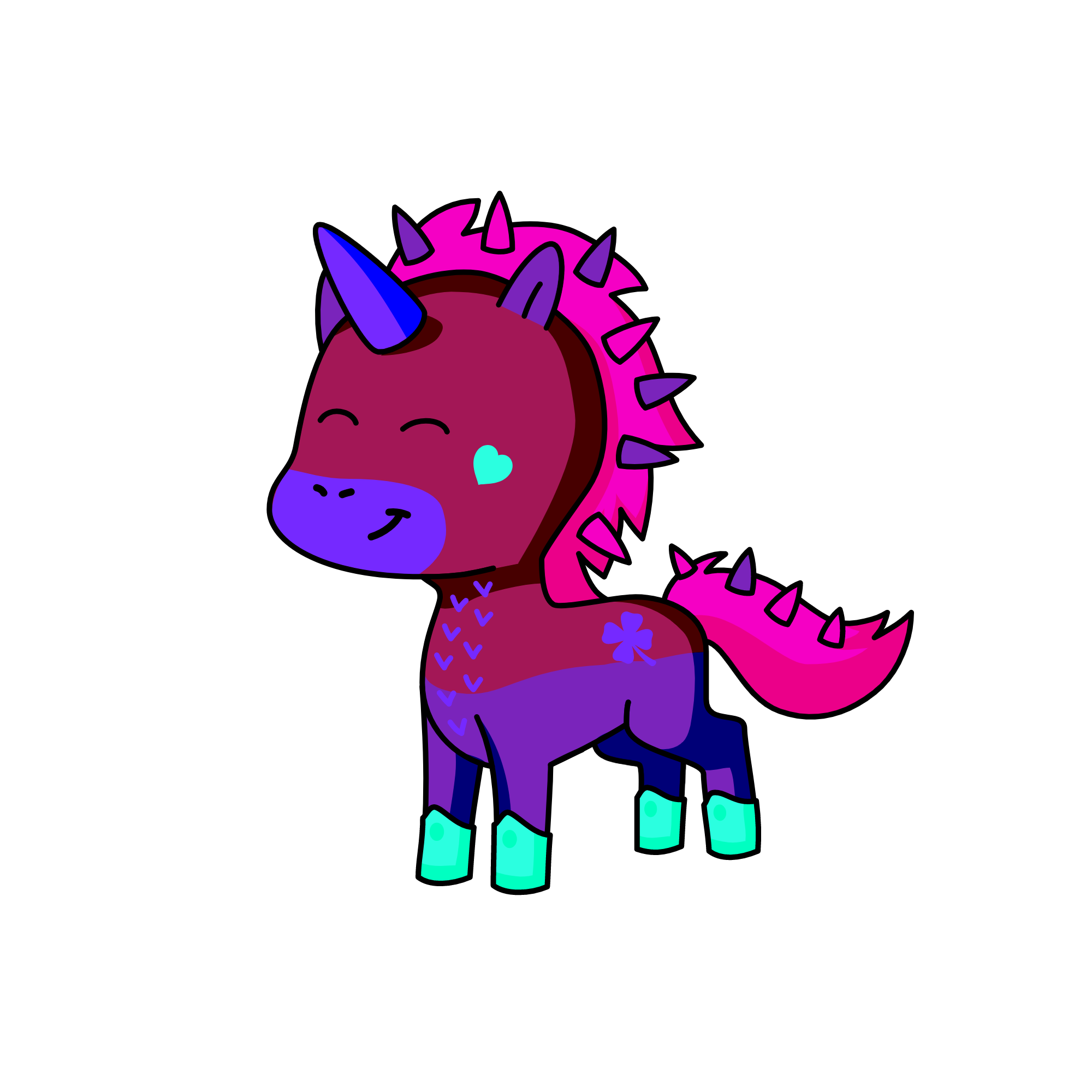 Rosa, the unicorn