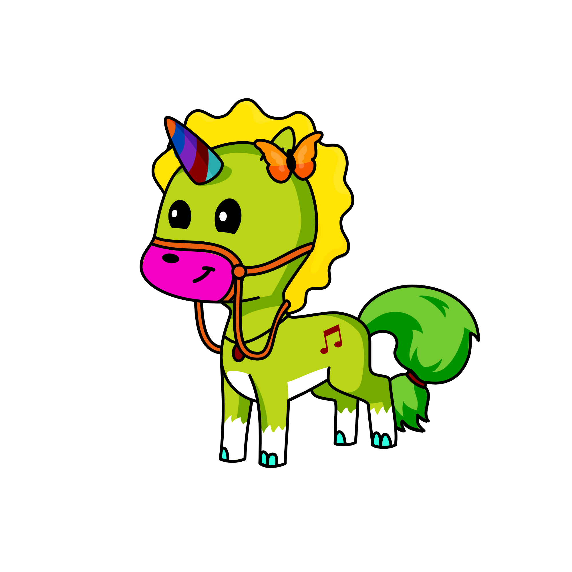 Mariposa, the unicorn