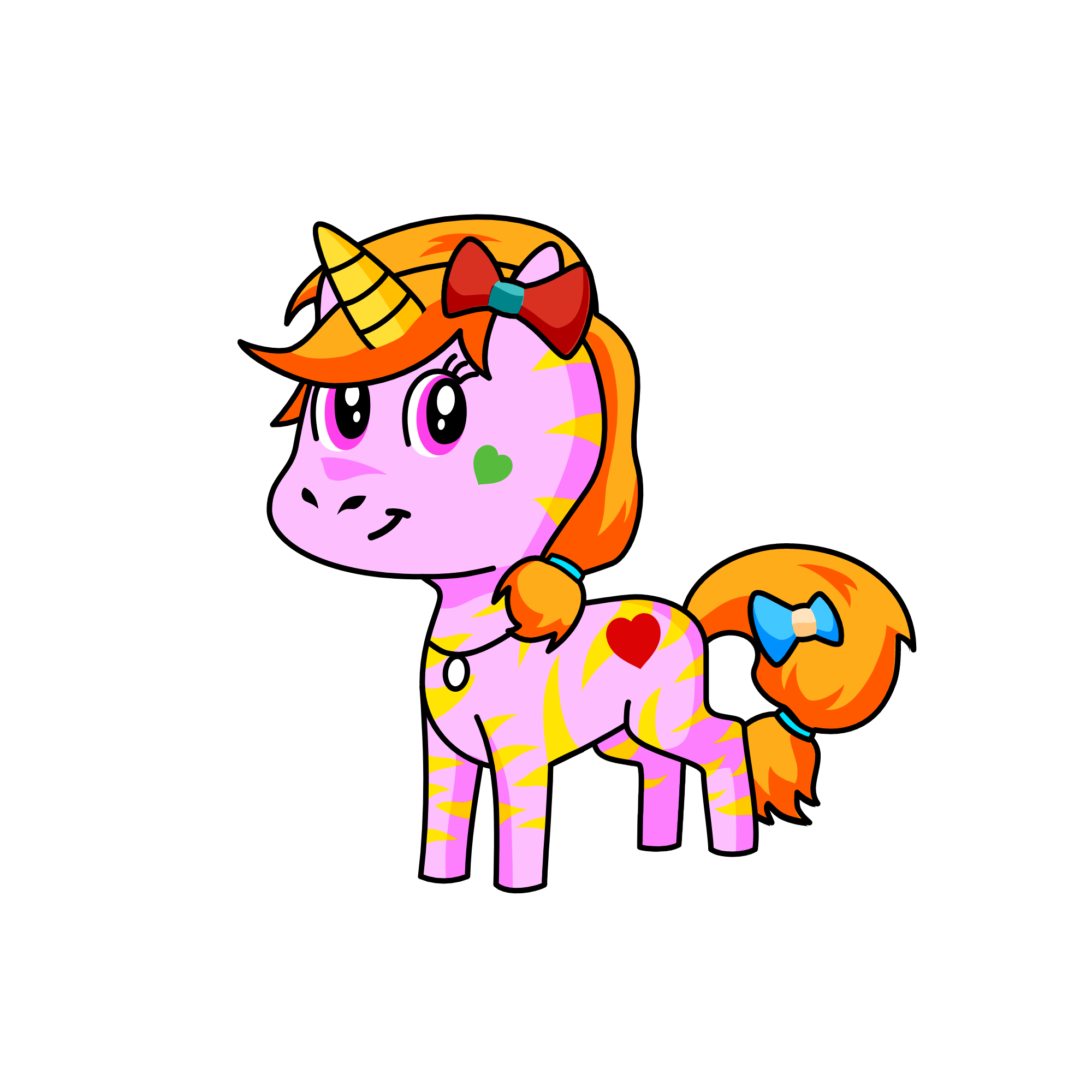 Pinky Pie, the unicorn