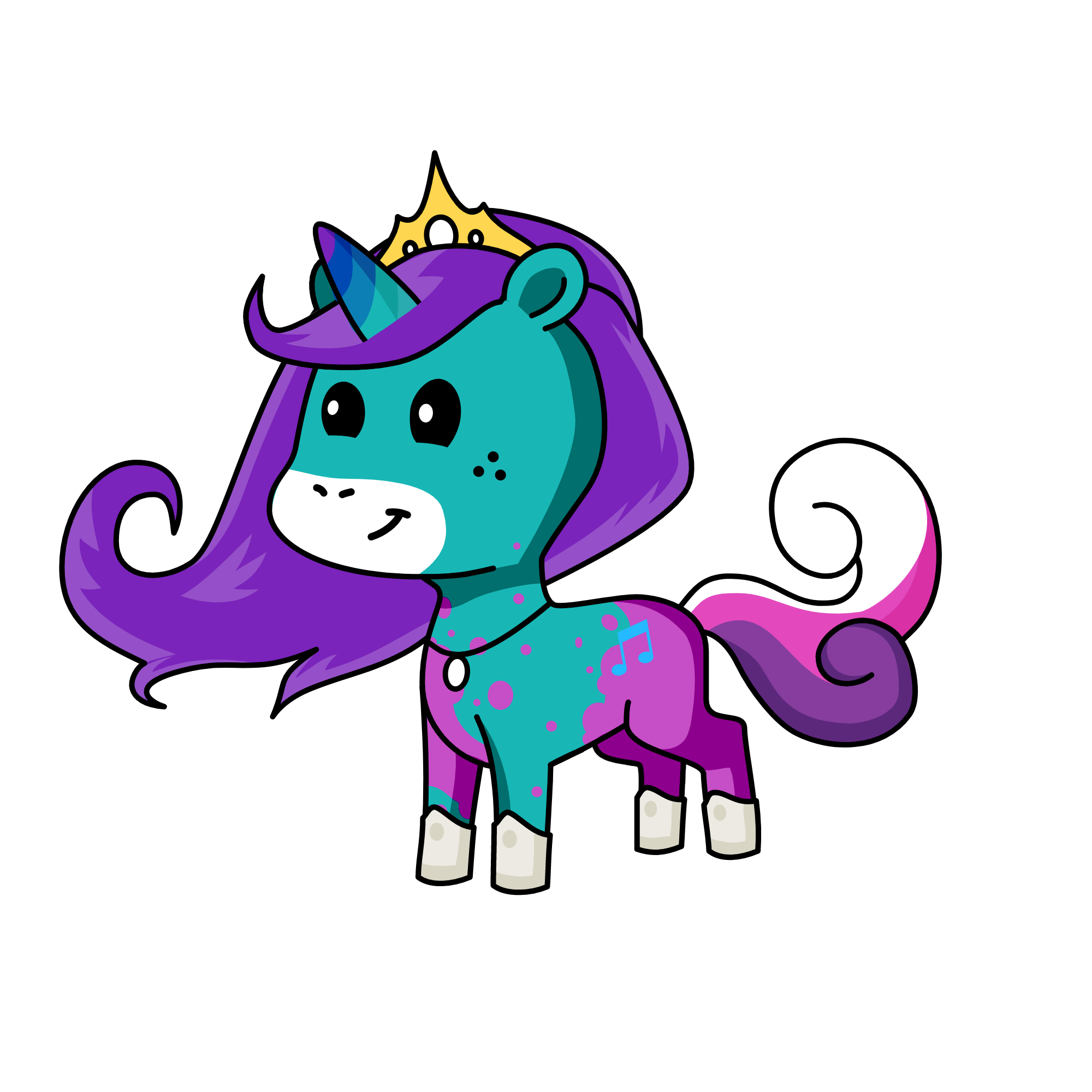 Harmonny, the unicorn