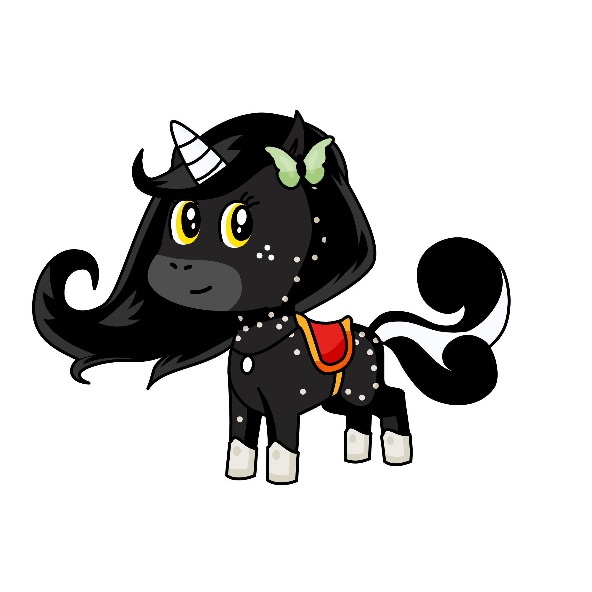 Midnight, the unicorn