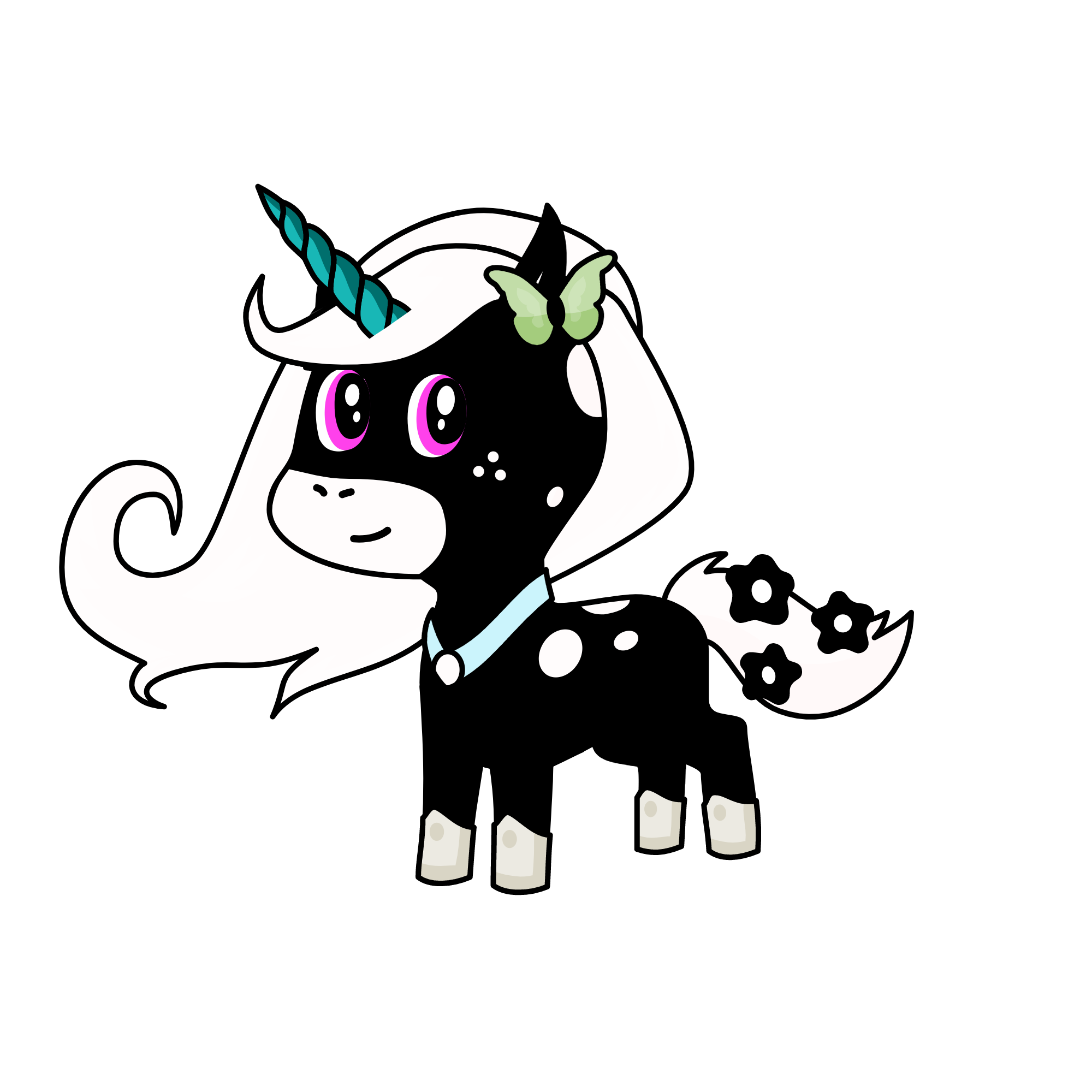 Midnight, the unicorn